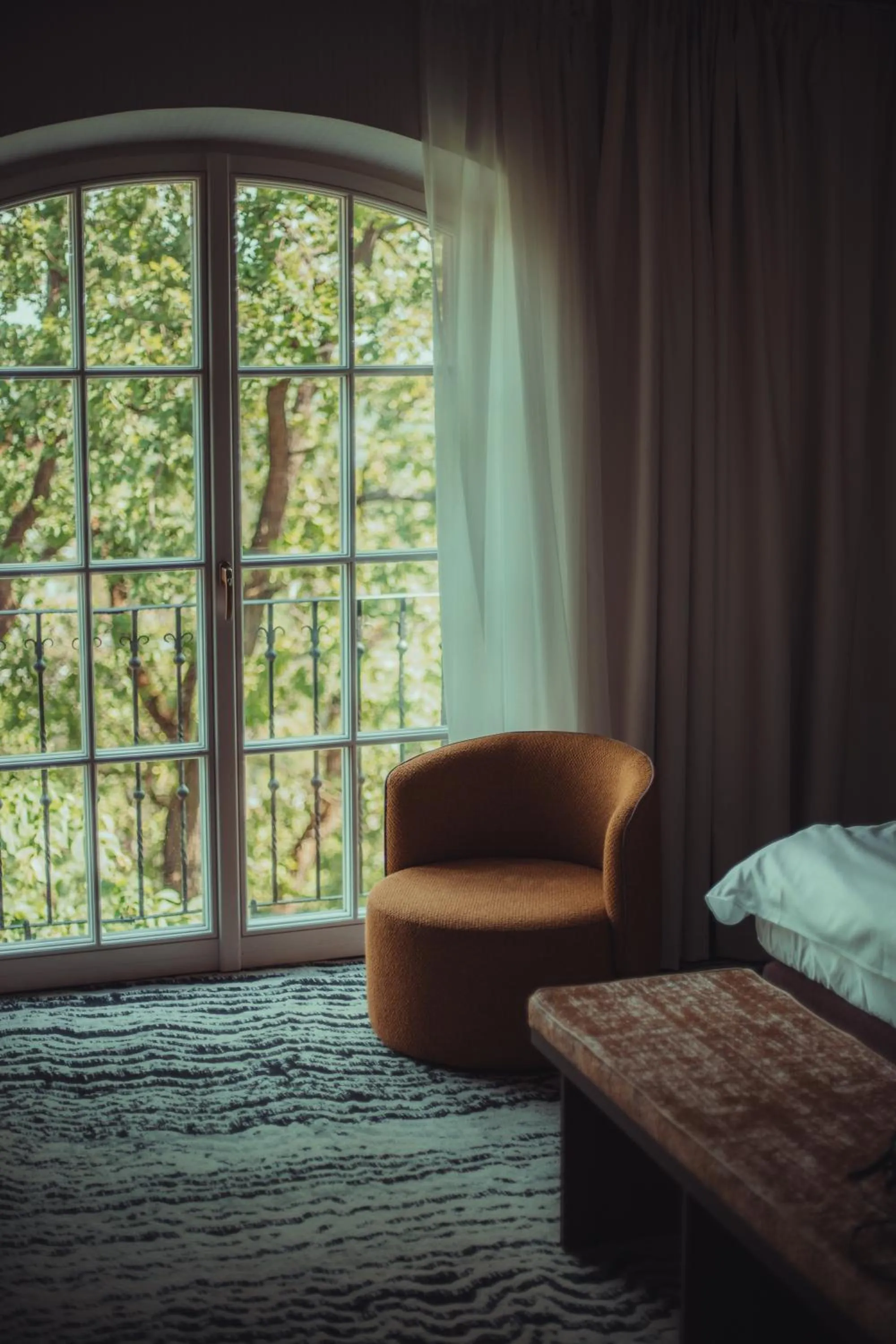 View (from property/room), Bed in Zinar Castle