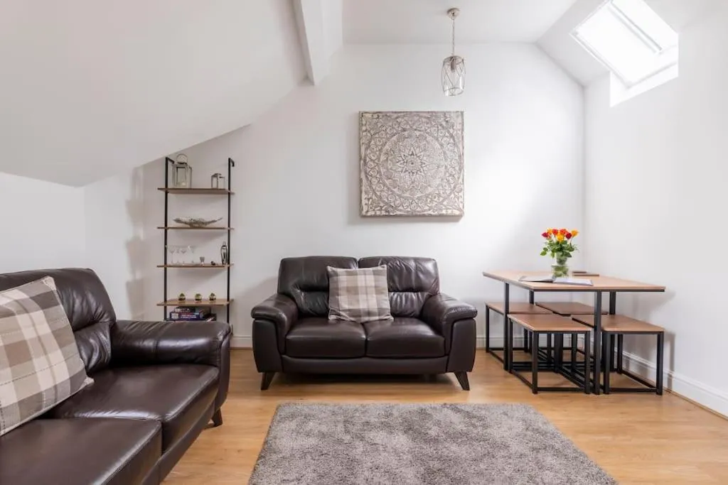 Living room in Castle Garden View