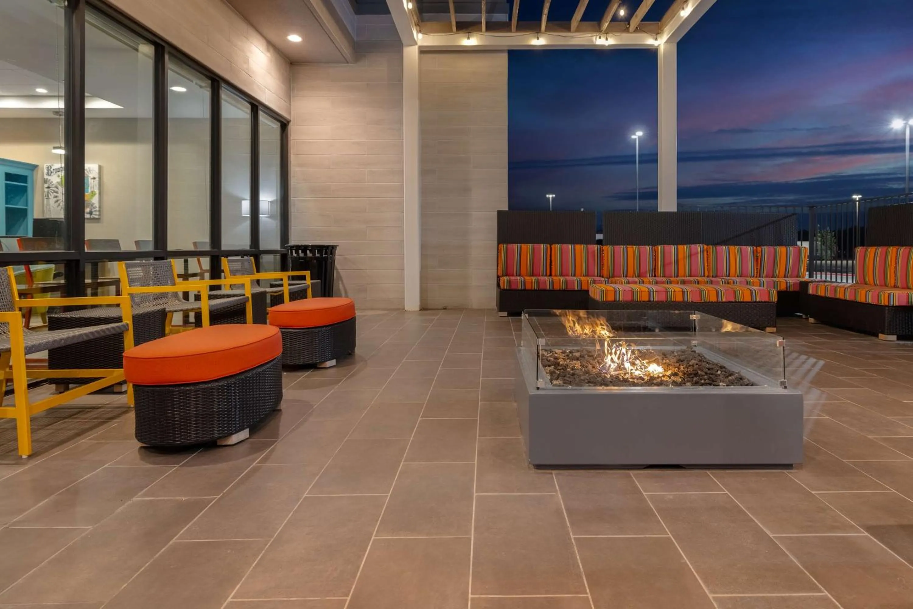 Patio in Home2 Suites By Hilton Brownwood