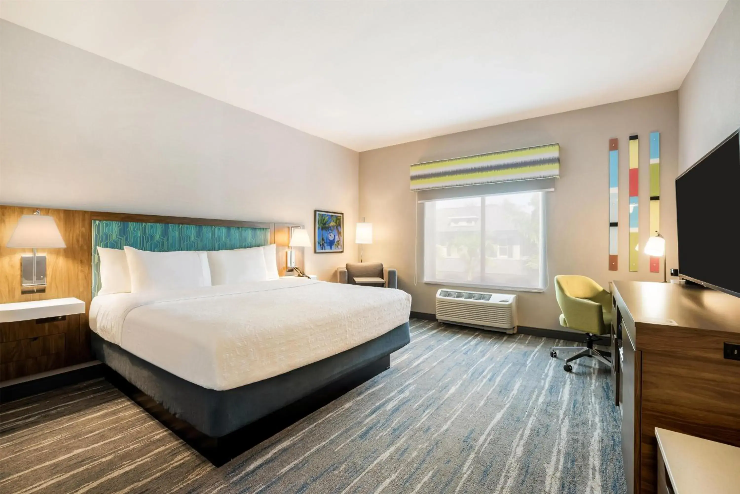 Bed in Hampton Inn Fort Myers Downtown Bed in Hampton Inn Fort Myers Downtown