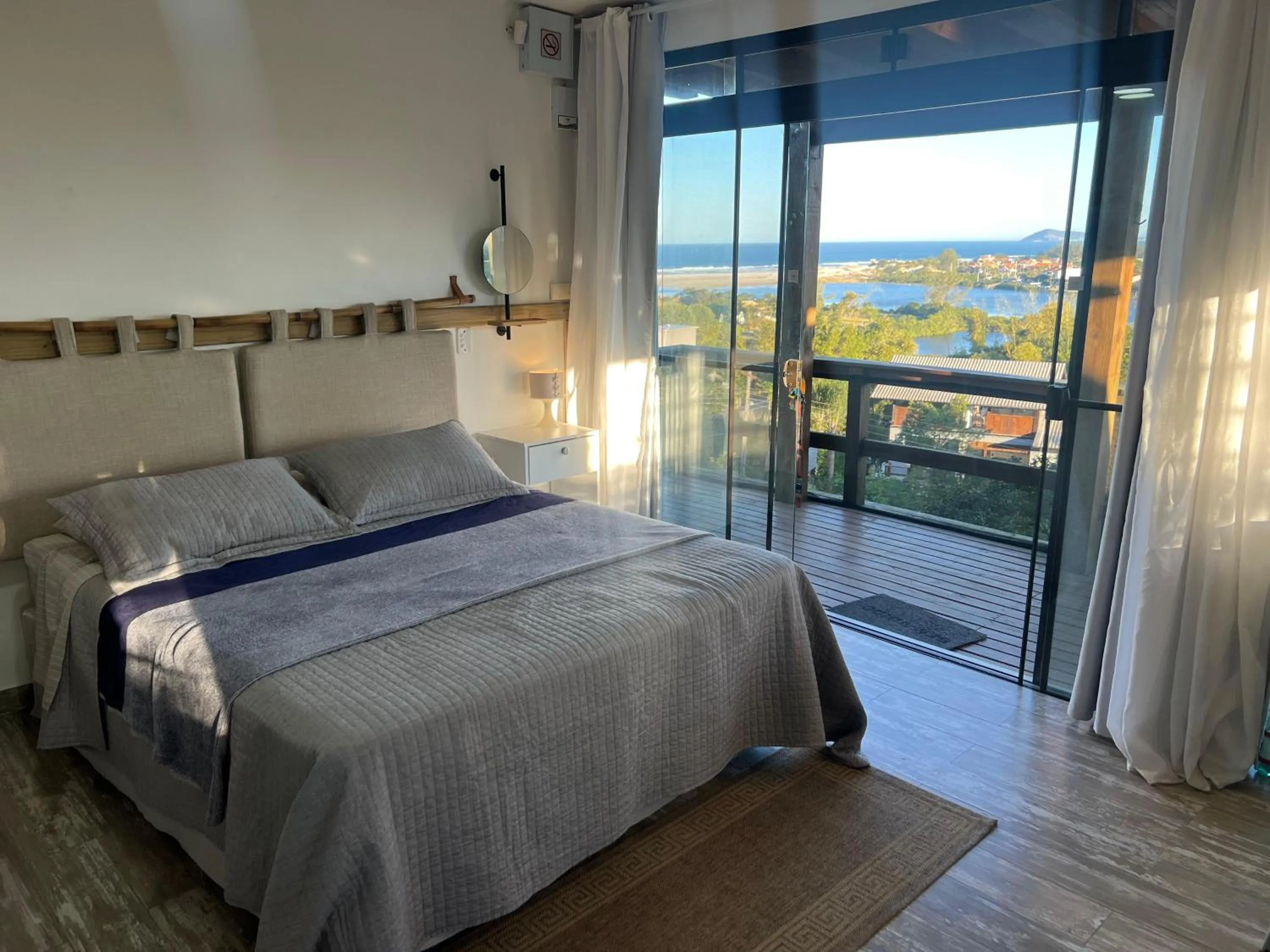 Bed in Chalés e Bangalôs Ibiraquera