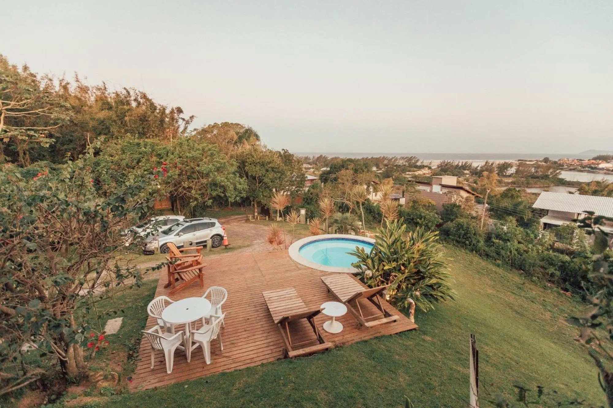 Bird's eye view in Chalés e Bangalôs Ibiraquera