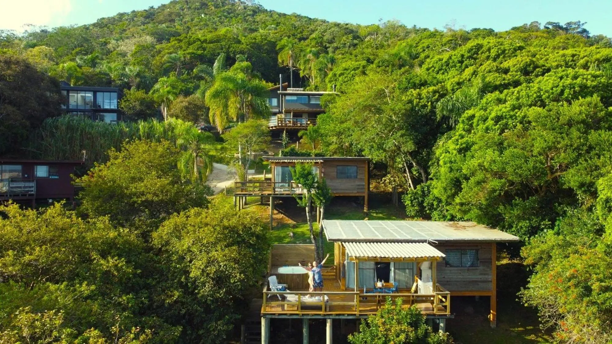 Bird's eye view in Chalés e Bangalôs Ibiraquera