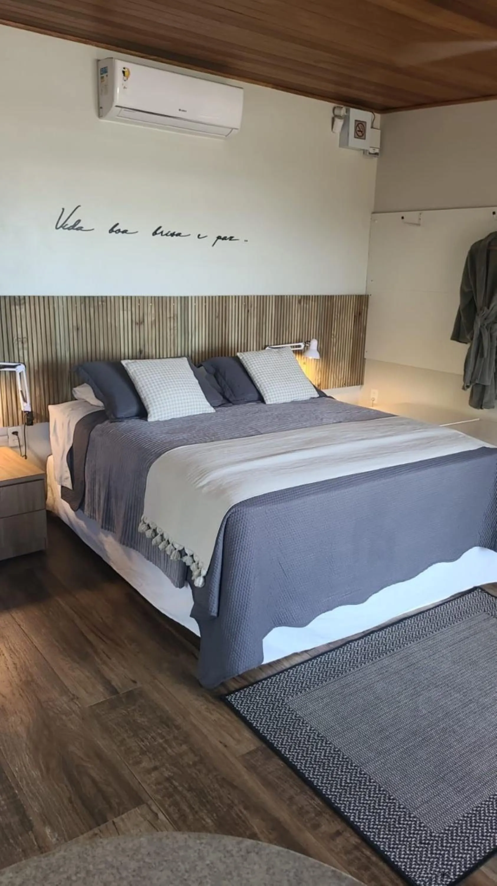 Bed in Chalés e Bangalôs Ibiraquera