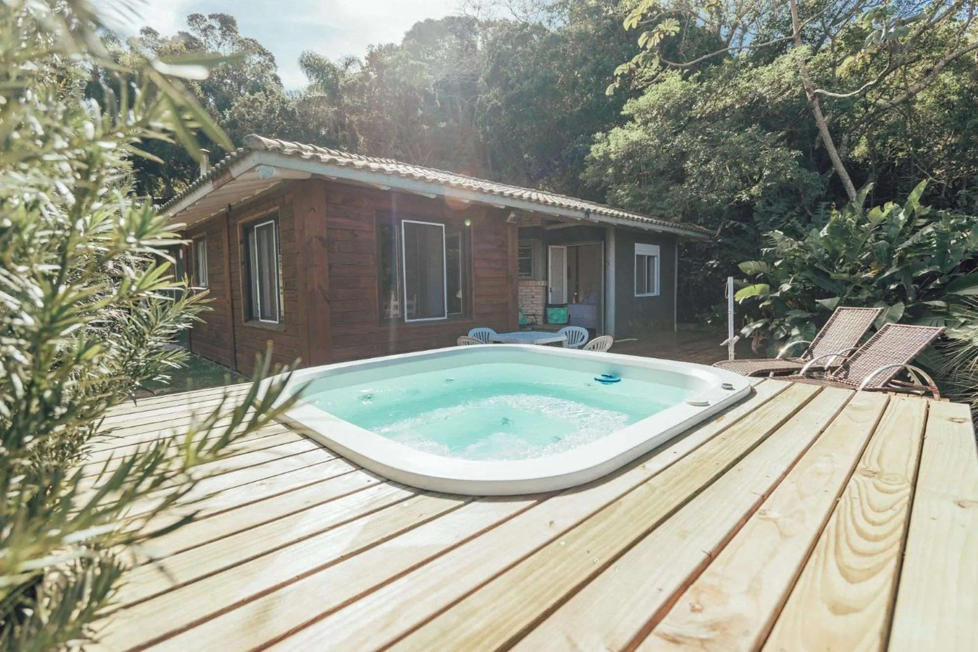 Facade/entrance in Chalés e Bangalôs Ibiraquera