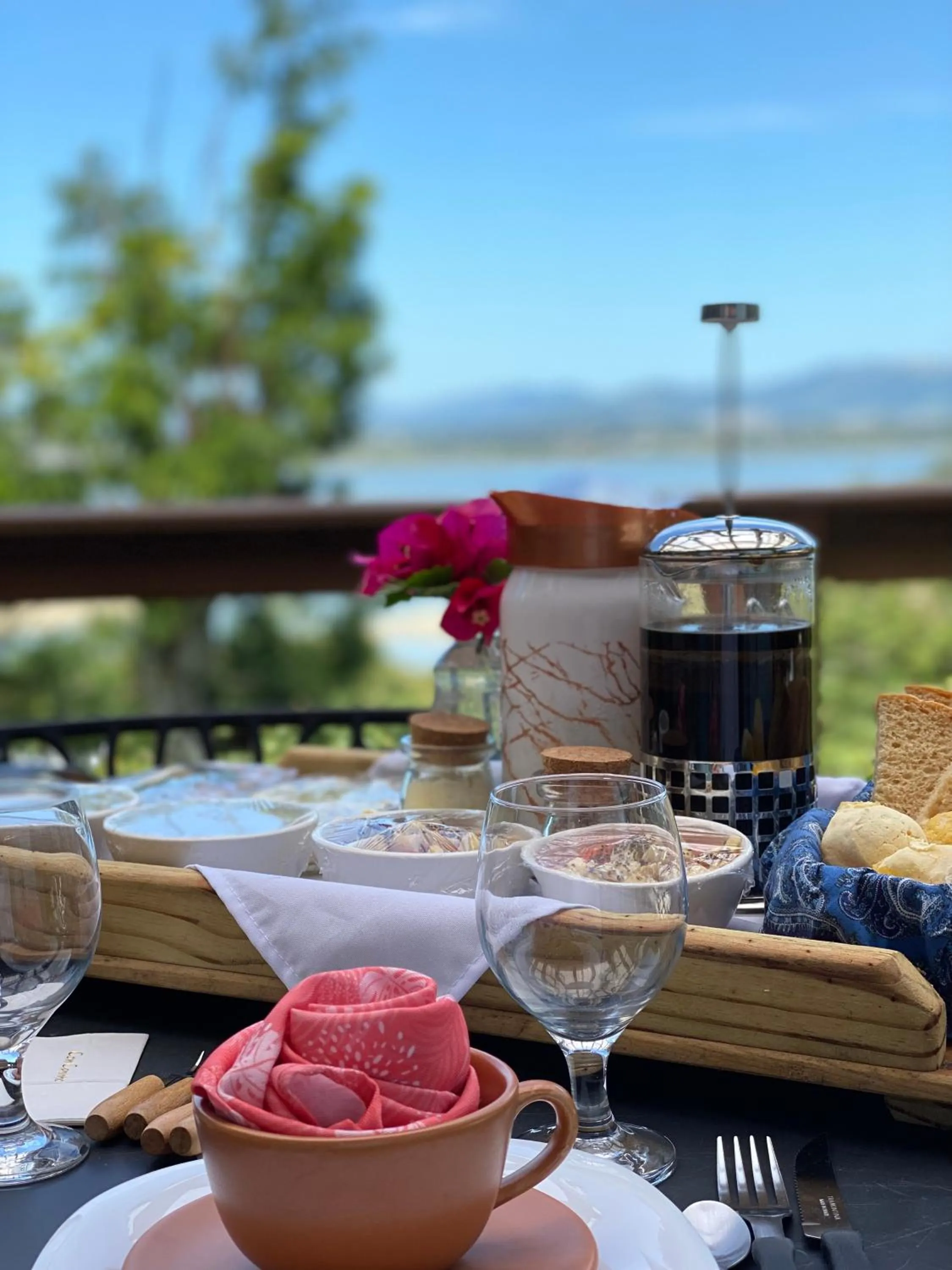 Breakfast in Chalés e Bangalôs Ibiraquera