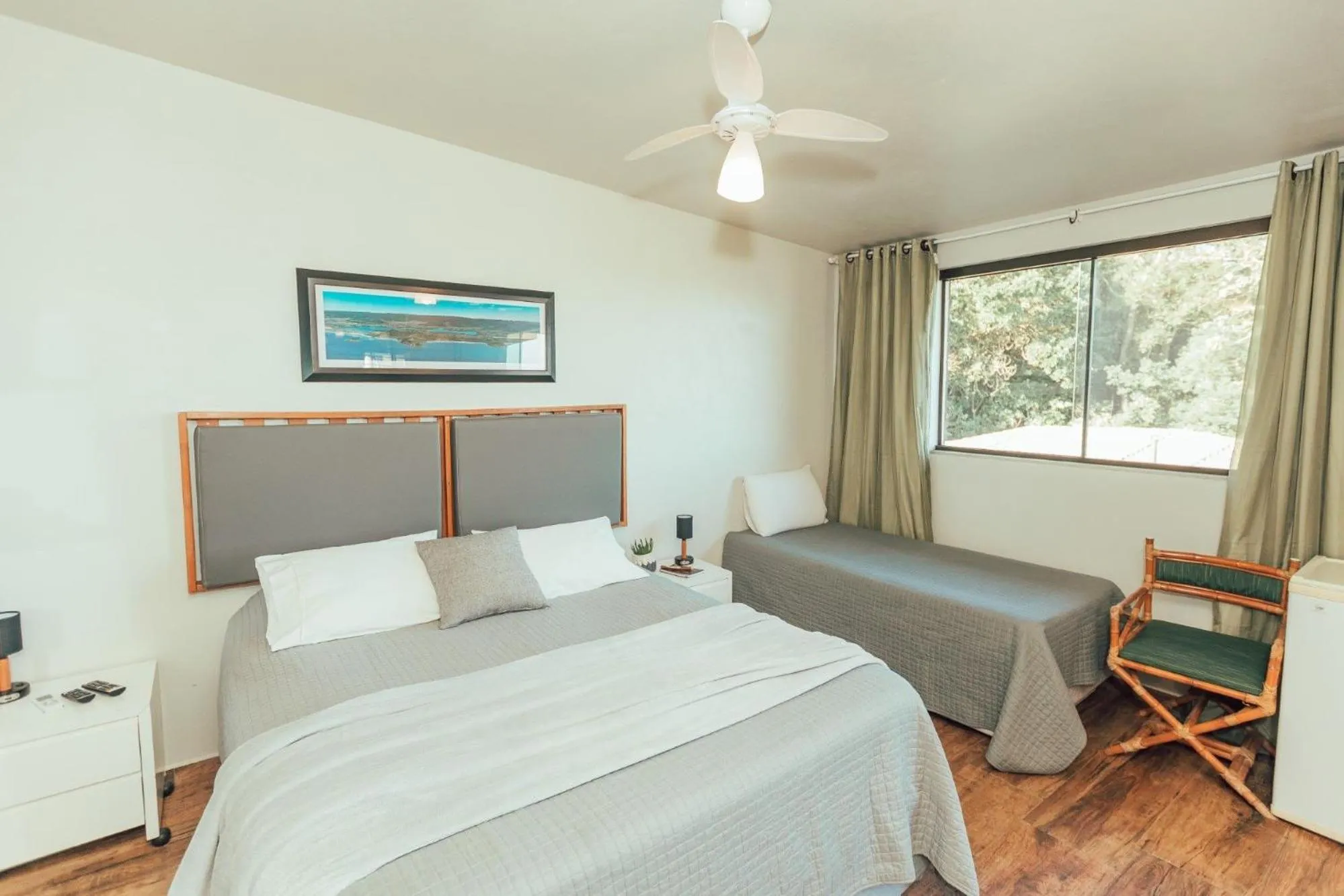 Bedroom, Bed in Chalés e Bangalôs Ibiraquera