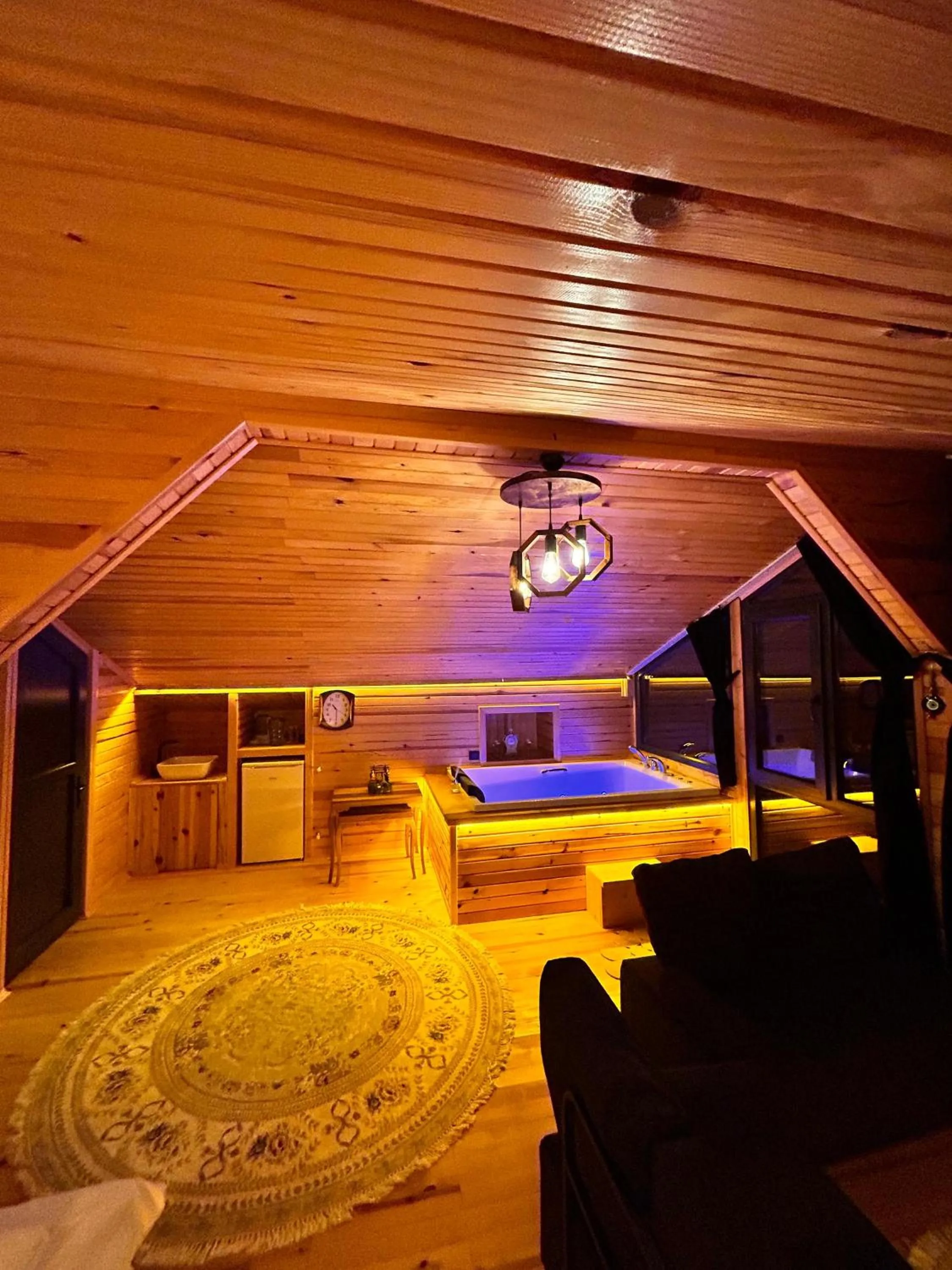 Bed in Meydan Şelale Dağ Evi