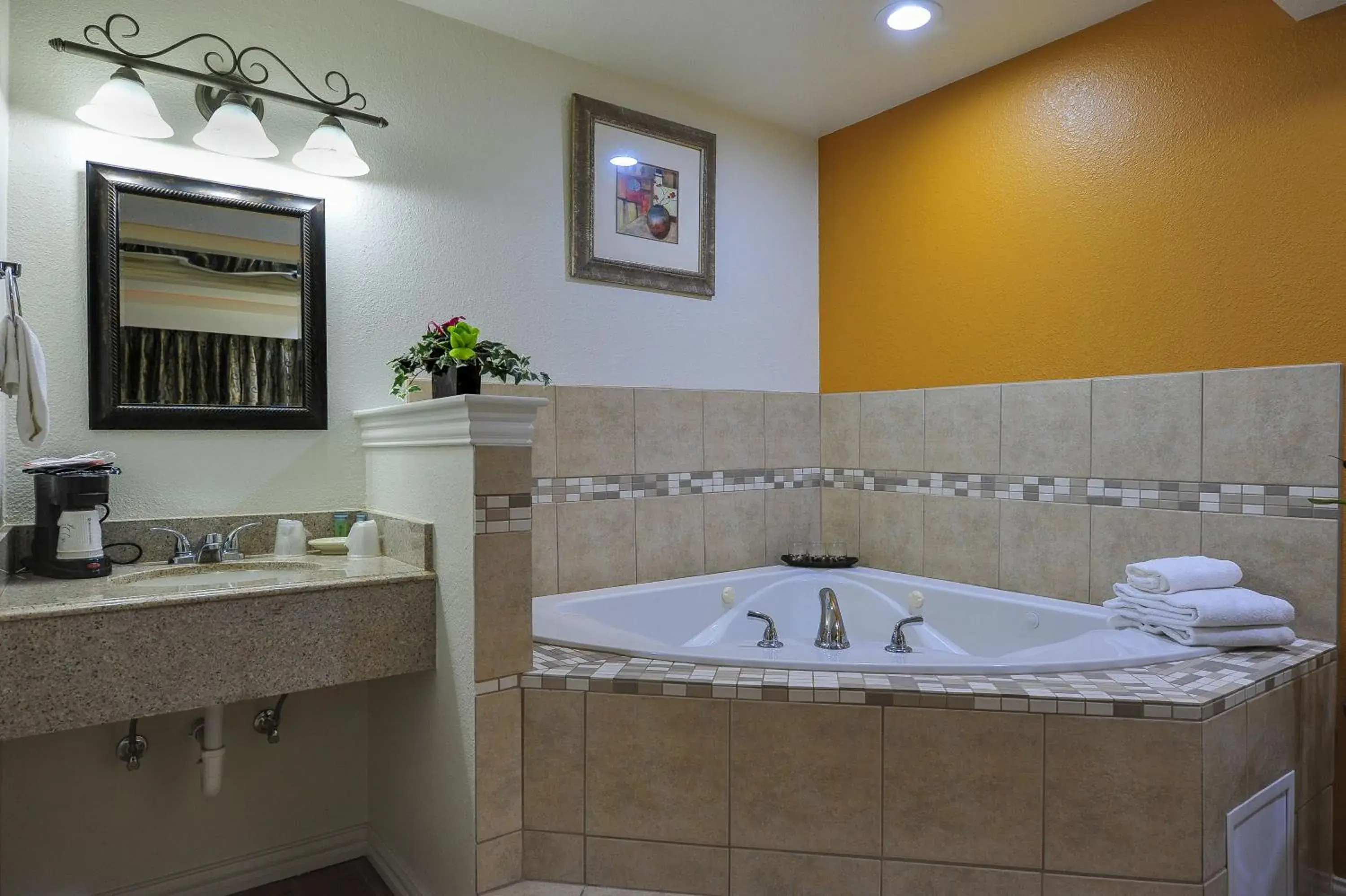 Shower, Bathroom in Romantic Inn & Suites
