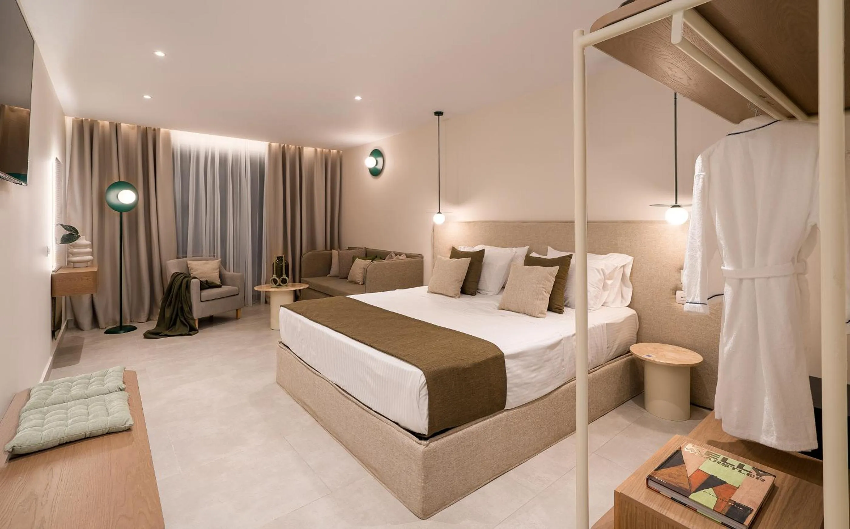 Bed in San Antonio Boutique Hotel & Spa - Adults Only