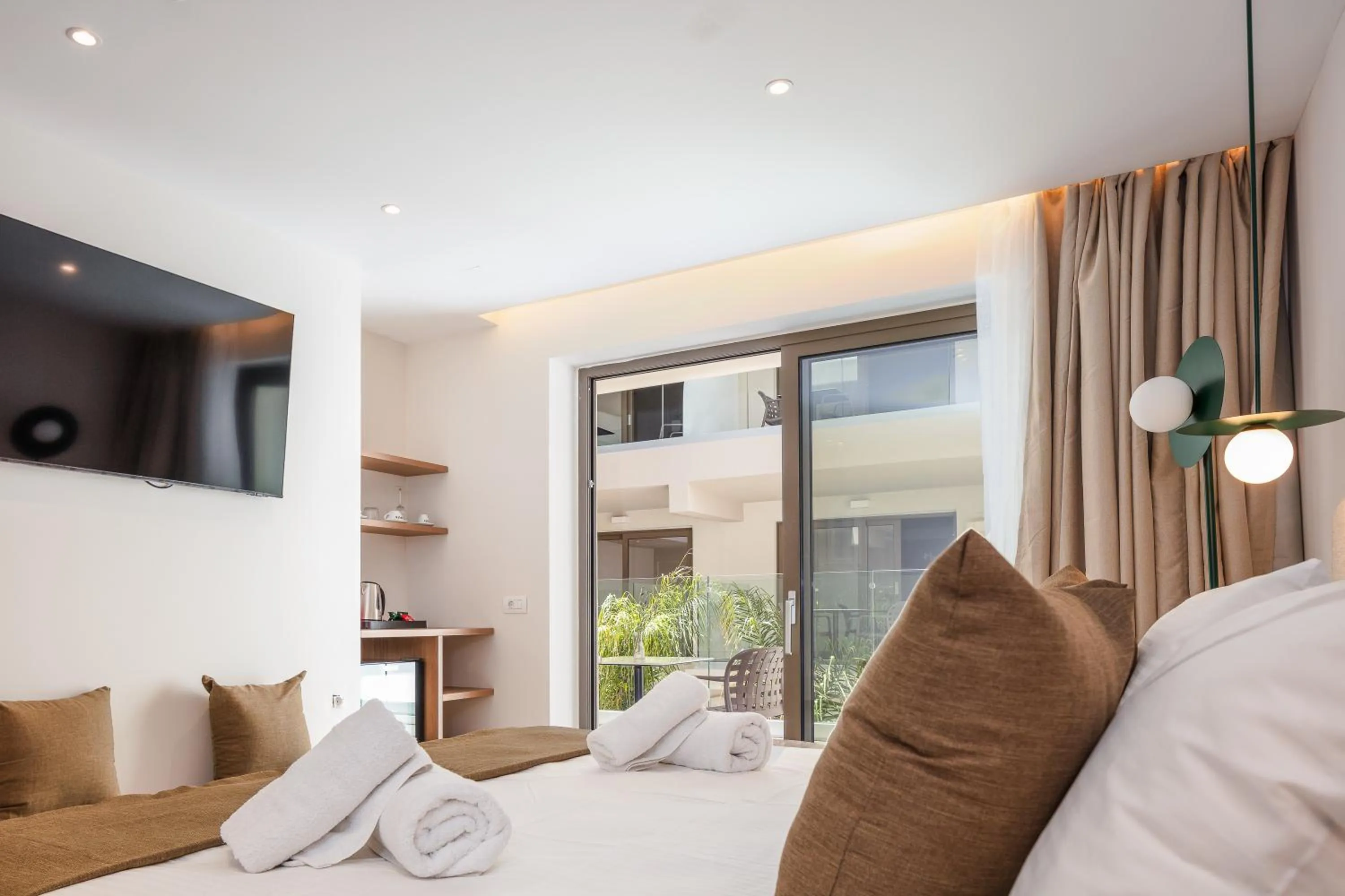 View (from property/room), Bed in San Antonio Boutique Hotel & Spa - Adults Only