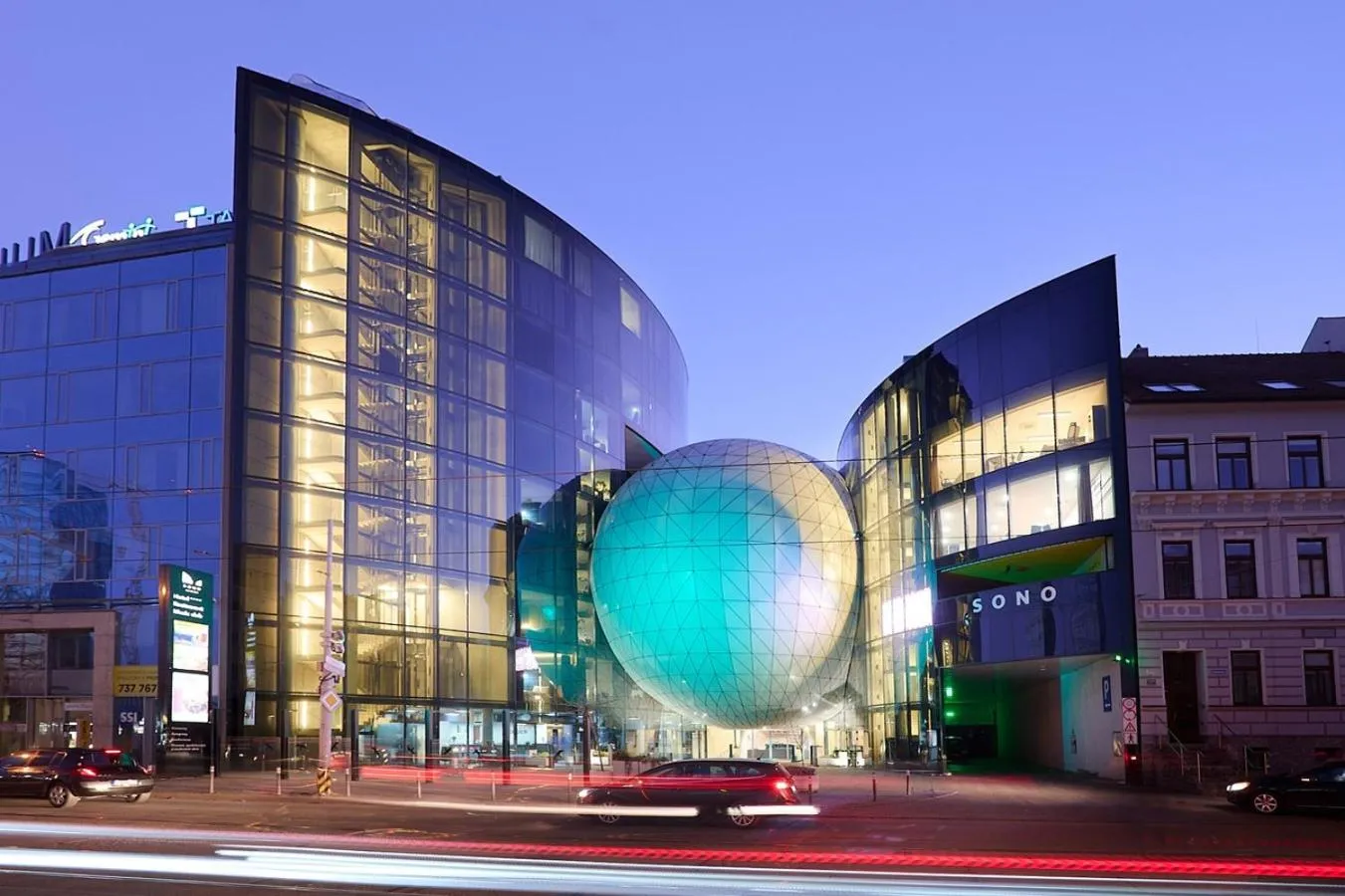 Property building in SONO hotel