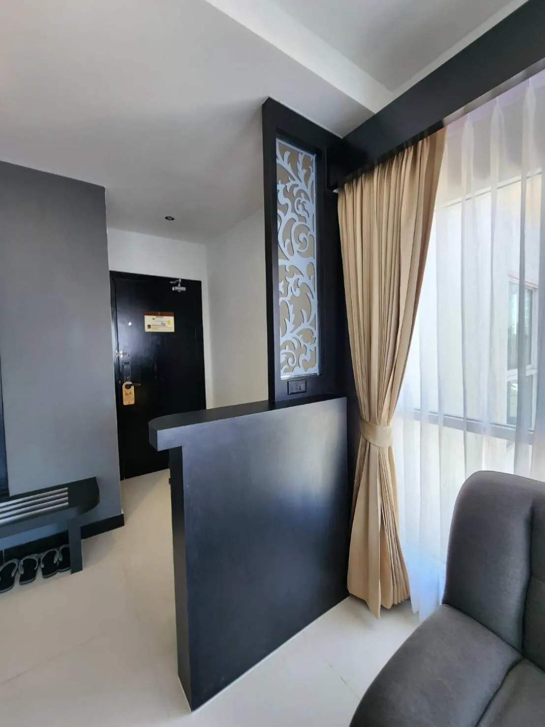 Seating area in LHC HOTEL AND RESORT