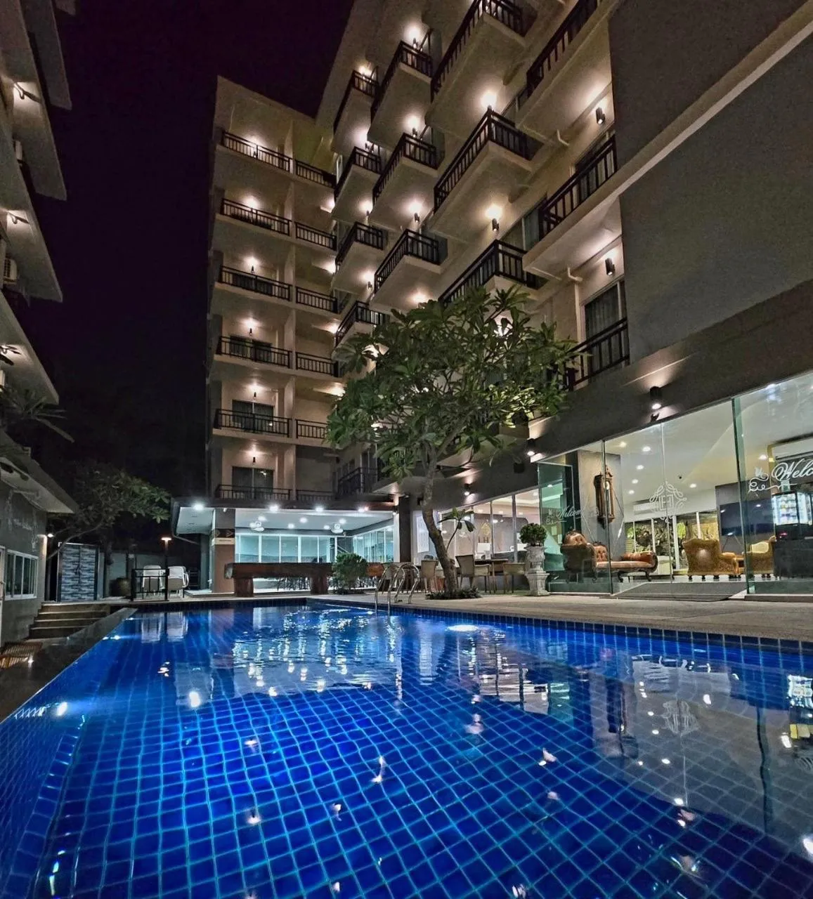 Swimming pool in LHC HOTEL AND RESORT