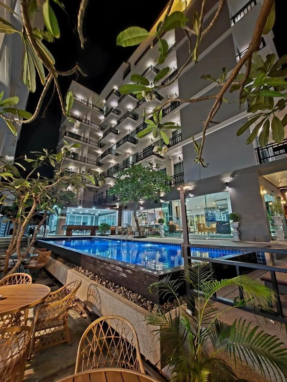 Pool view in LHC HOTEL AND RESORT