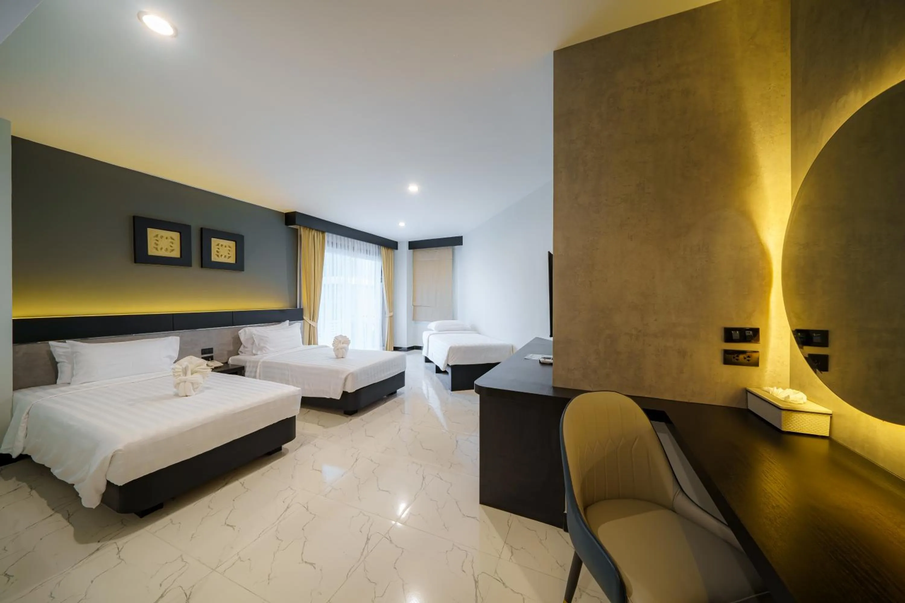 Photo of the whole room, Bed in LHC HOTEL AND RESORT