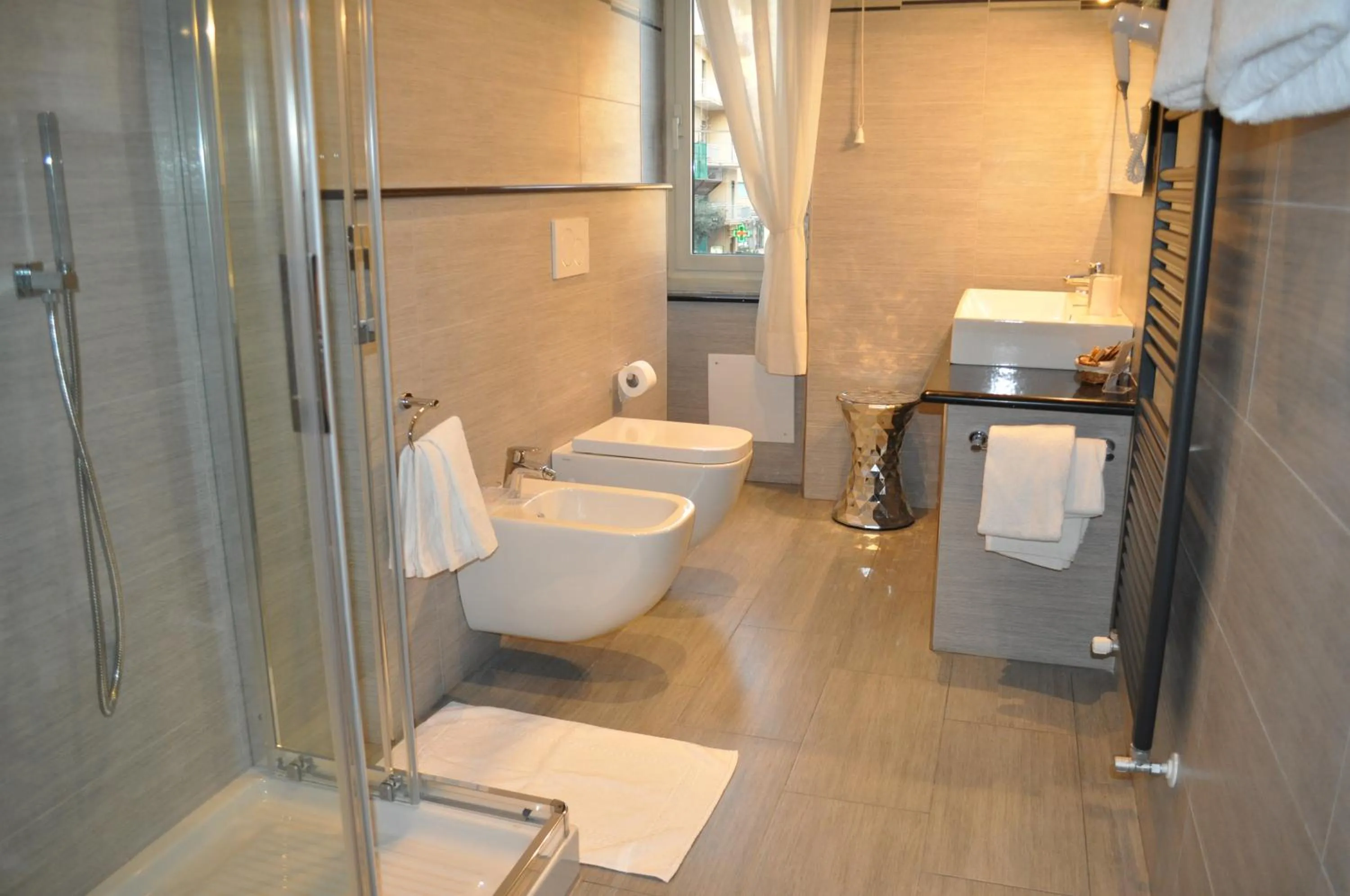 Bathroom in Hotel Boncardo