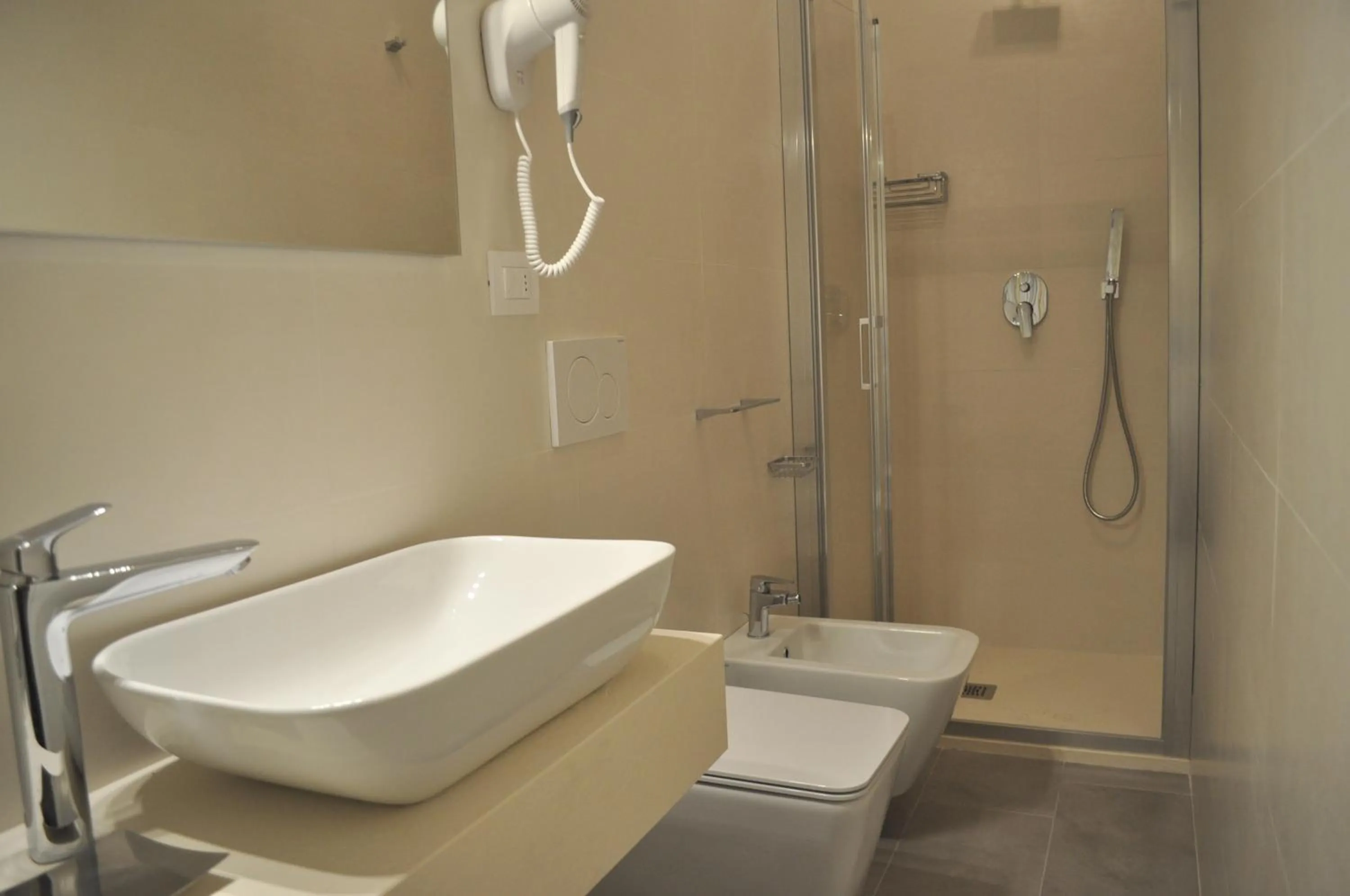 Bathroom in Hotel Boncardo