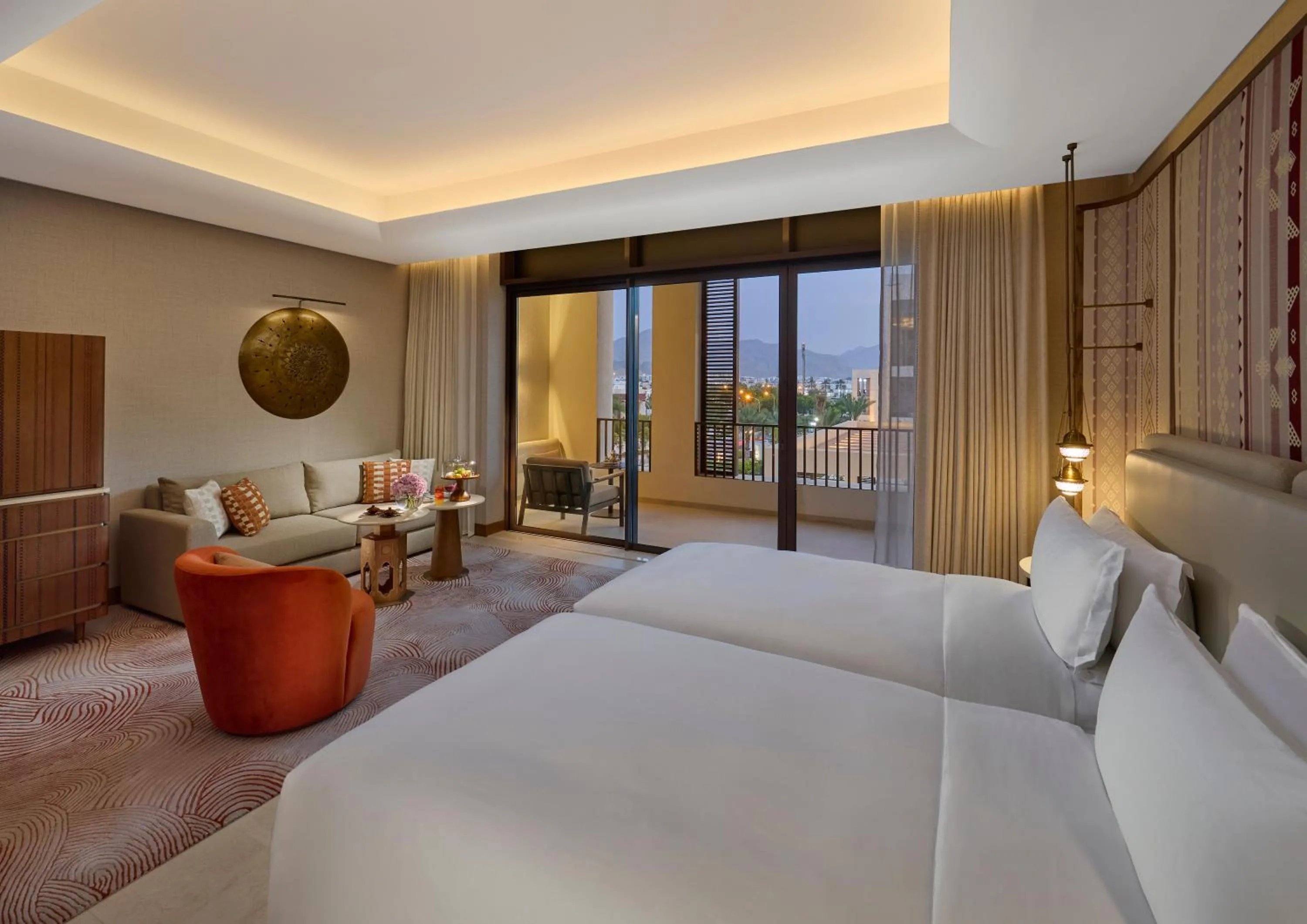 Bed in Mandarin Oriental, Muscat