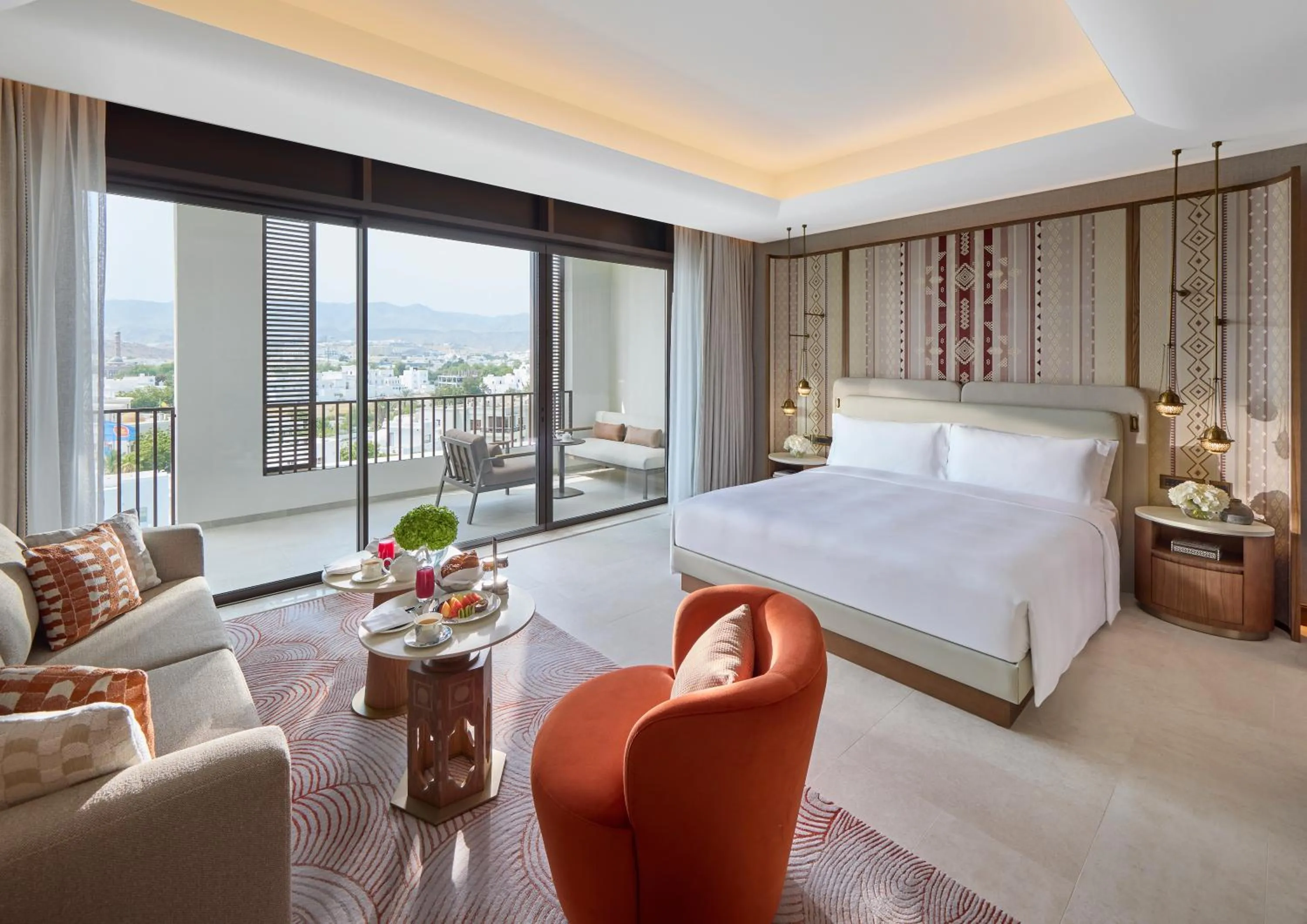 Bedroom, Bed in Mandarin Oriental, Muscat
