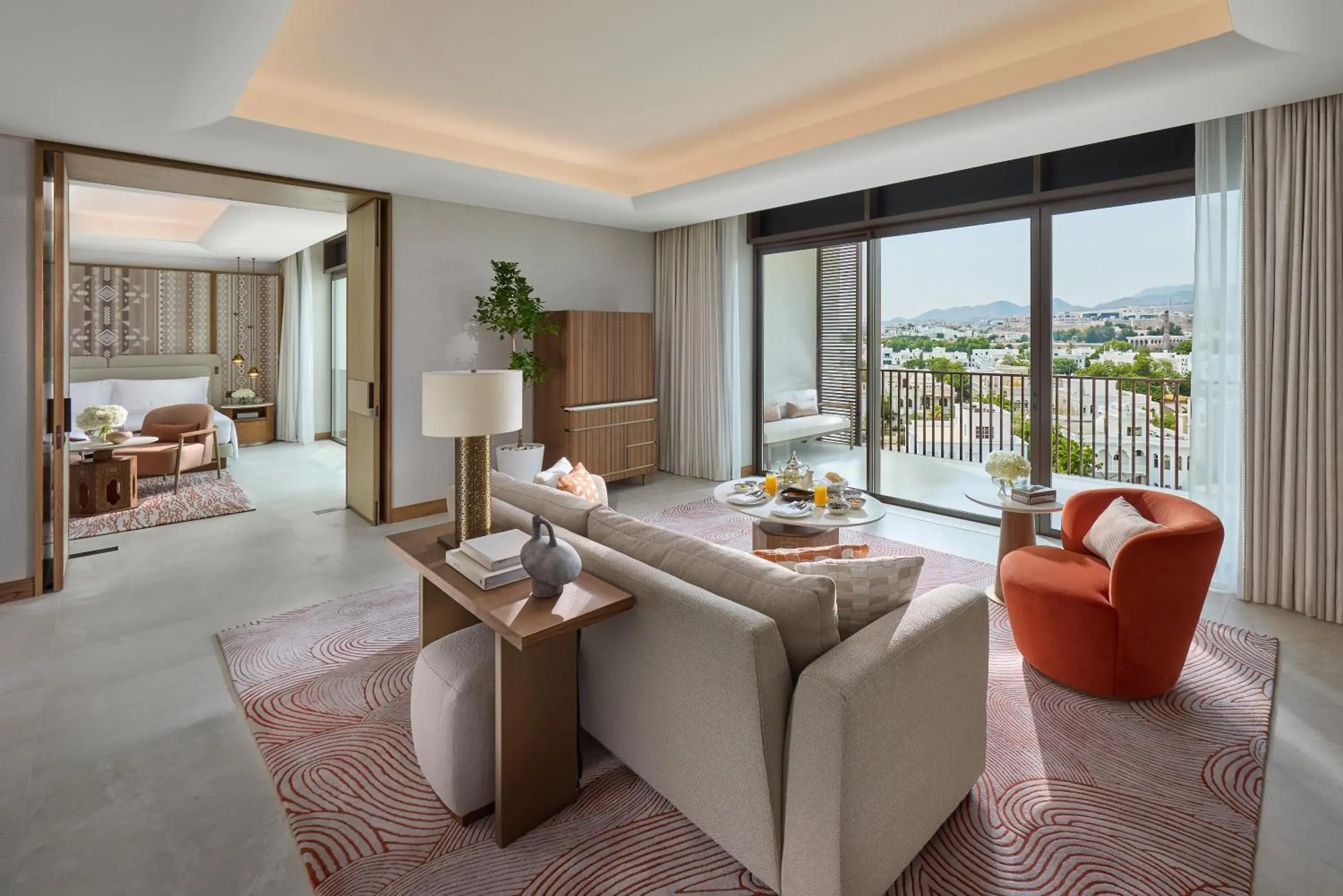 Living room in Mandarin Oriental, Muscat Living room in Mandarin Oriental, Muscat