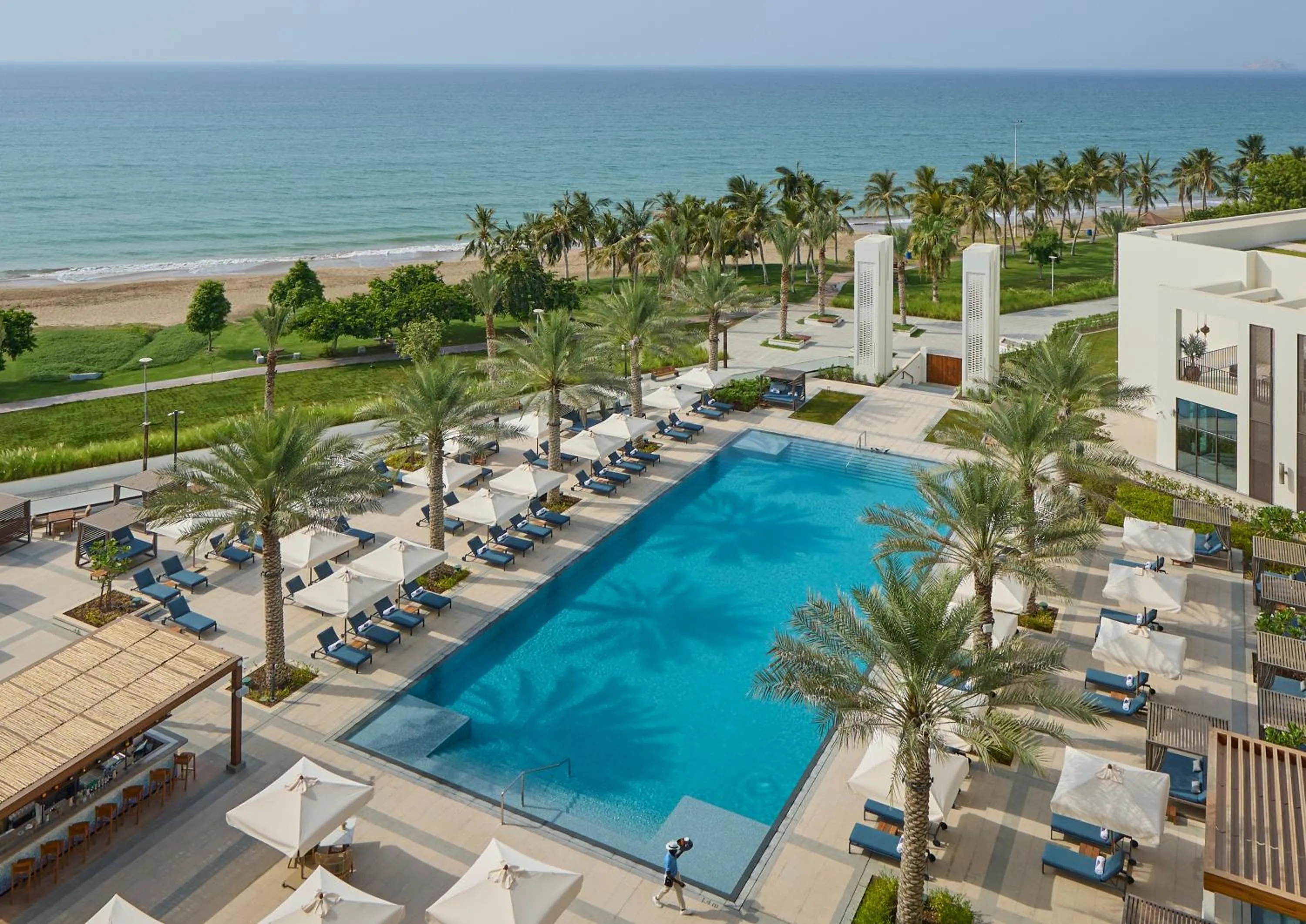 Sea view in Mandarin Oriental, Muscat