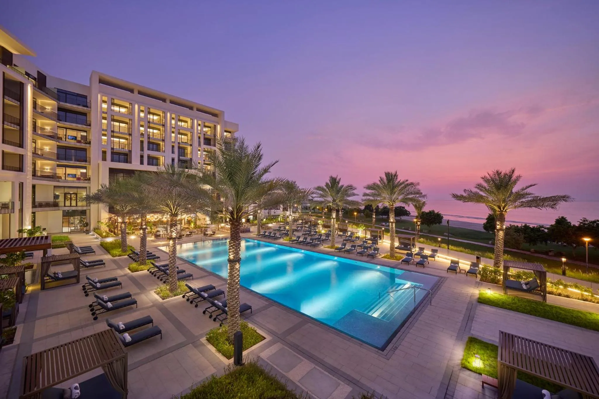 Swimming pool in Mandarin Oriental, Muscat