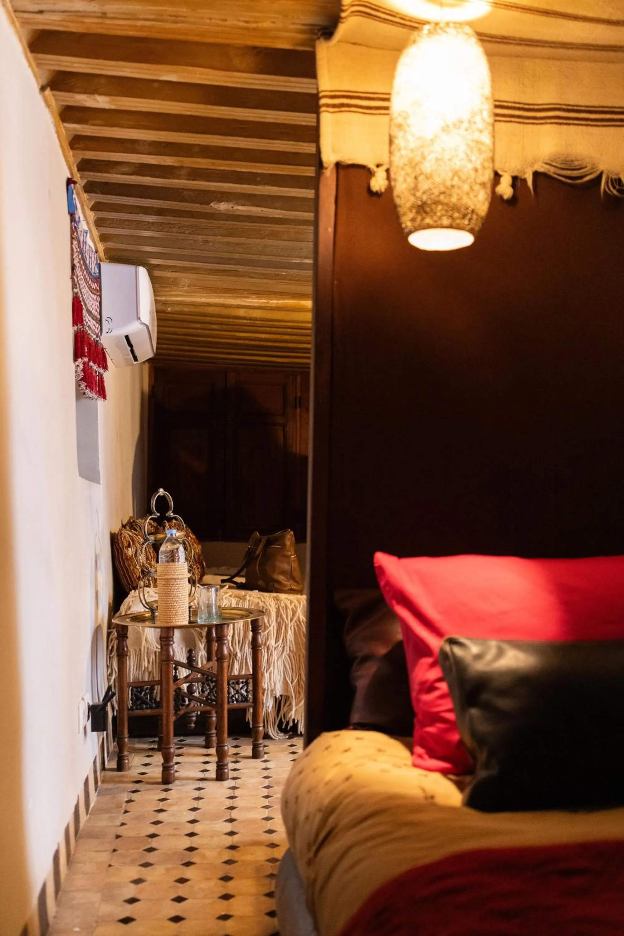 View (from property/room), Bed in Riad 9 Fez