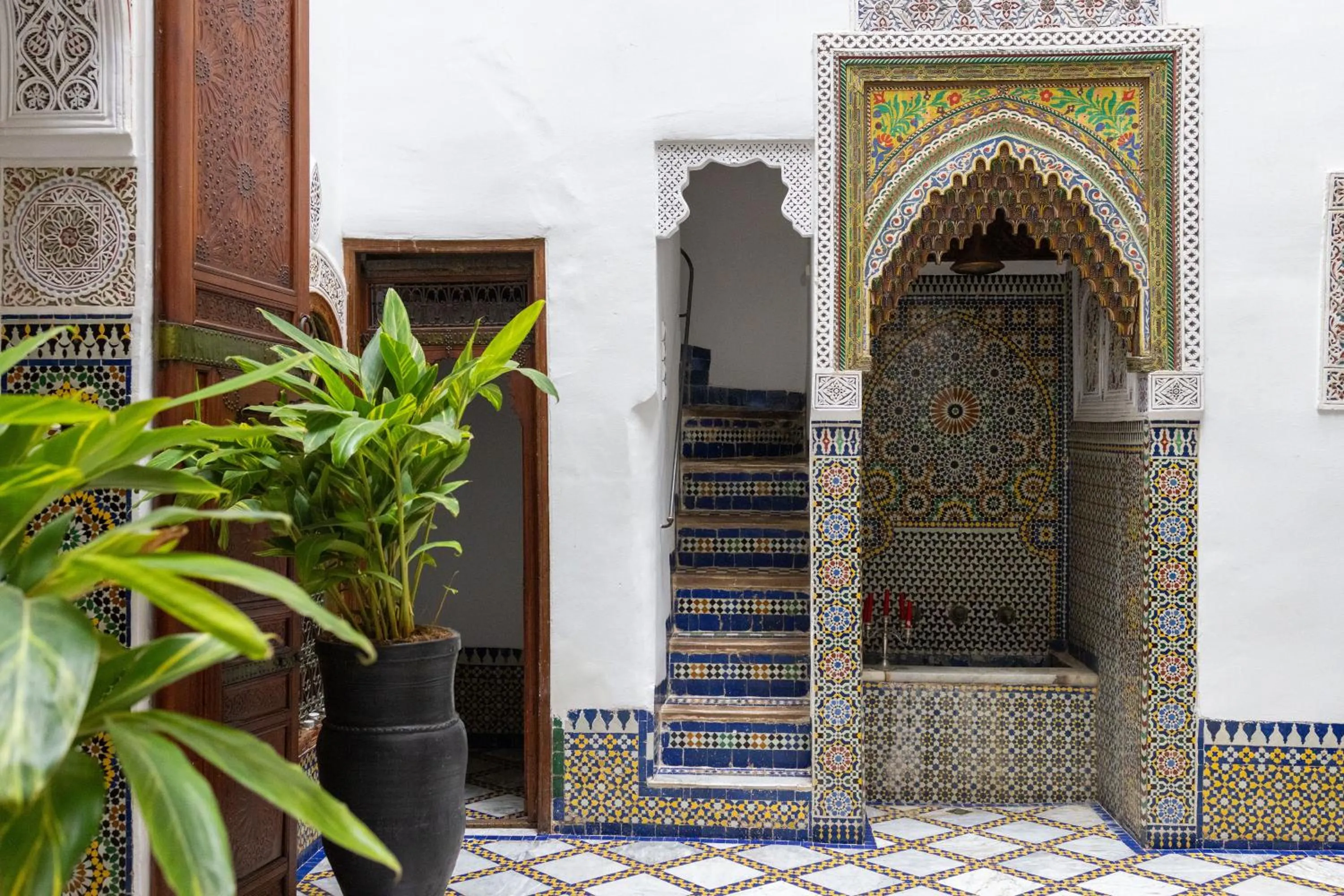 Lobby or reception in Riad 9 Fez