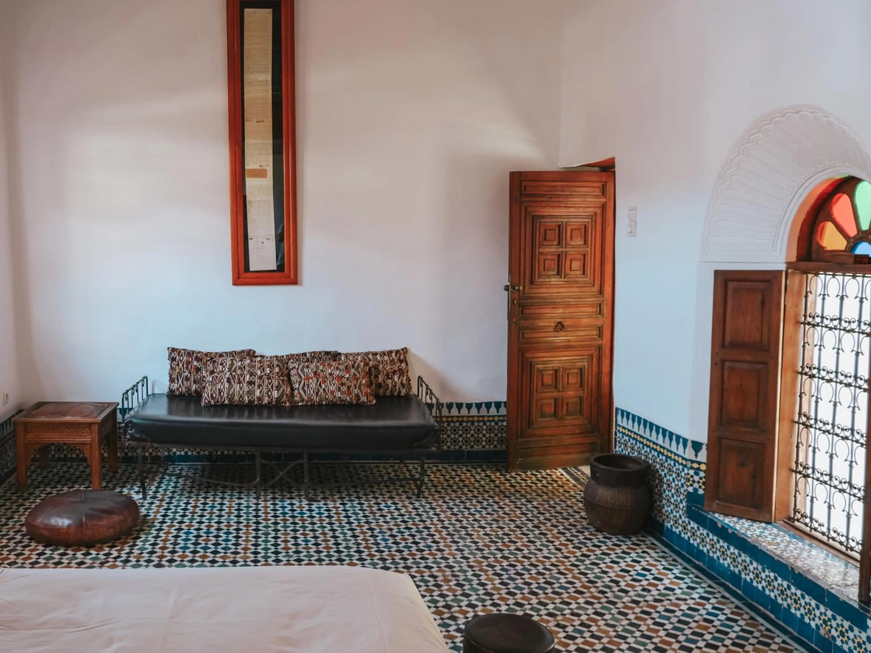 Photo of the whole room, Bed in Riad 9 Fez