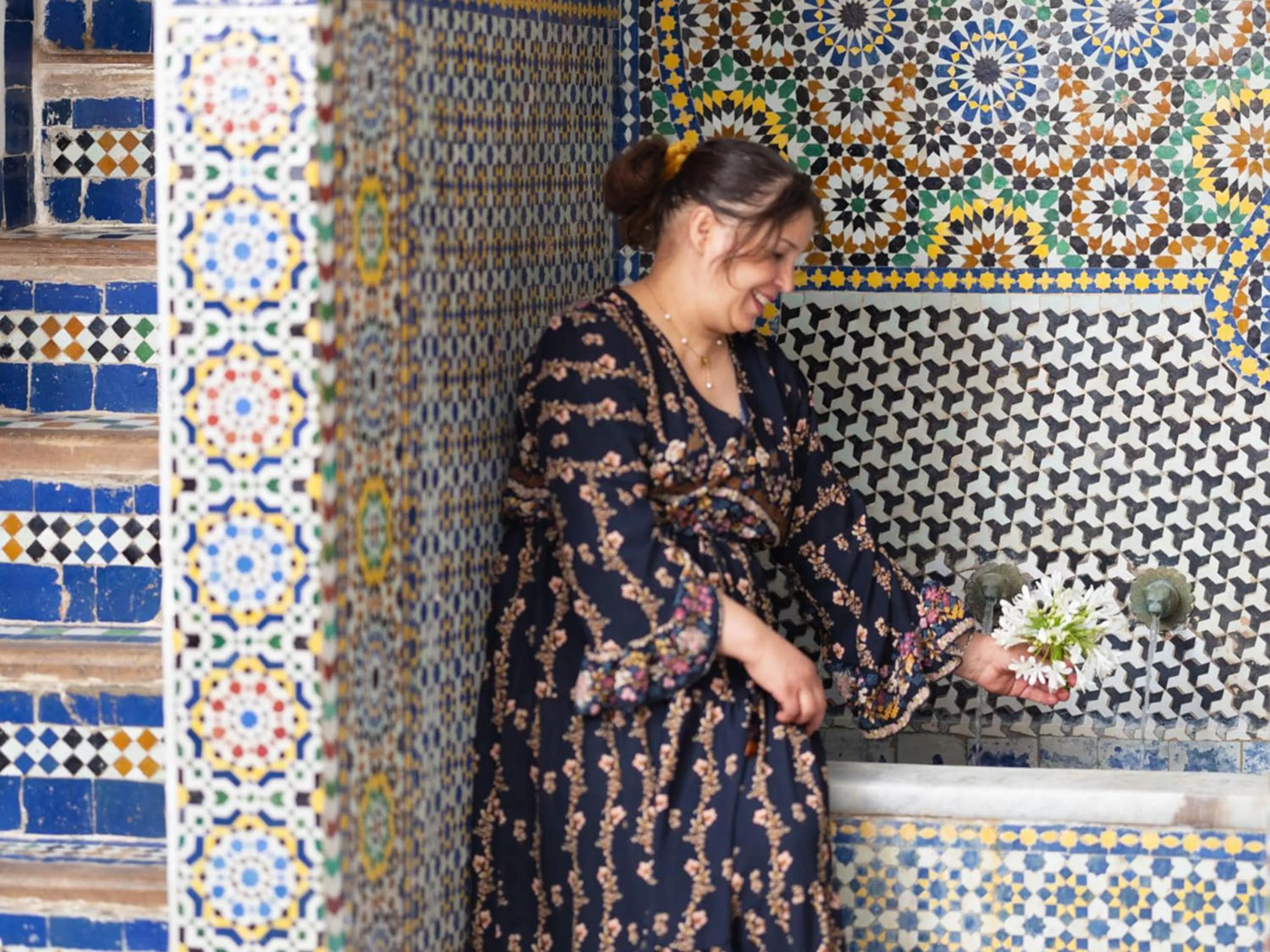 People in Riad 9 Fez