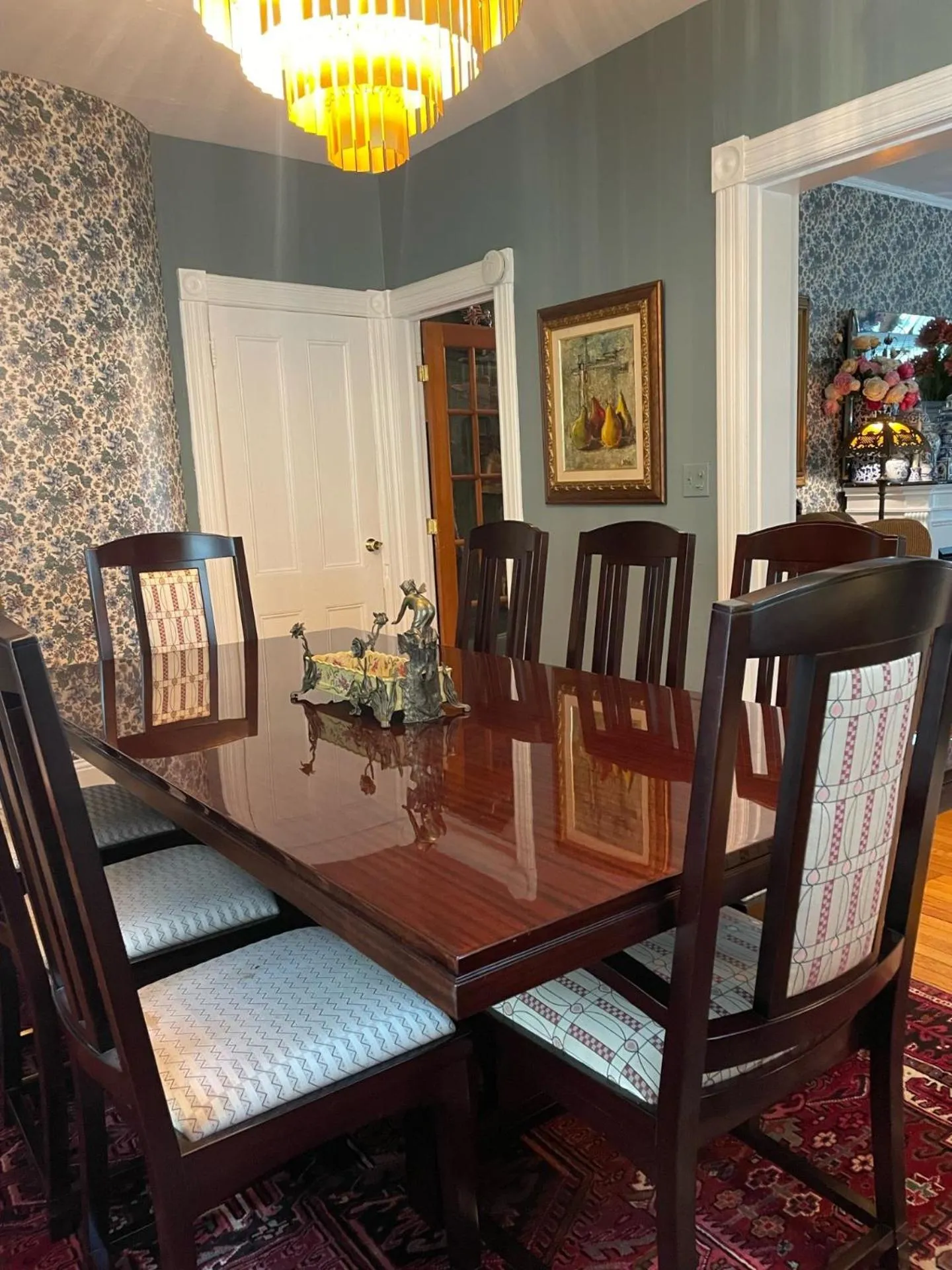 Dining area in Beacon Hermitage