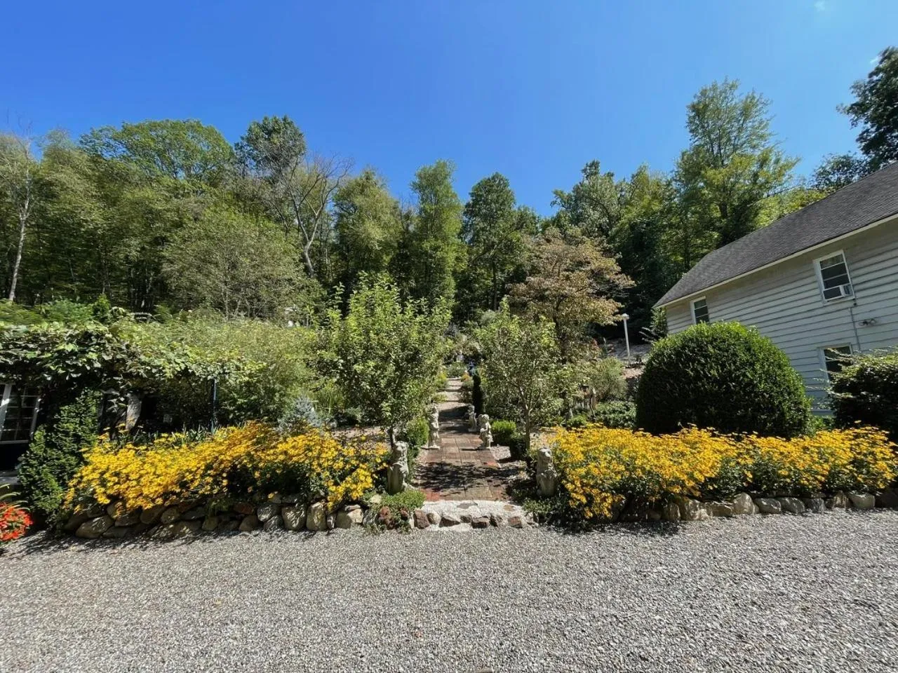 Garden in Beacon Hermitage