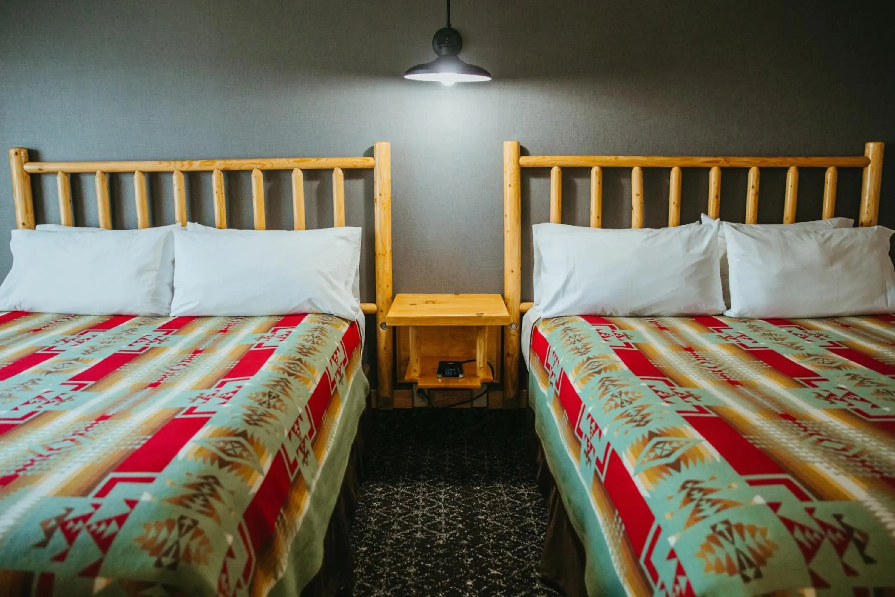 Bed in Brewster Mountain Lodge Bed in Brewster Mountain Lodge