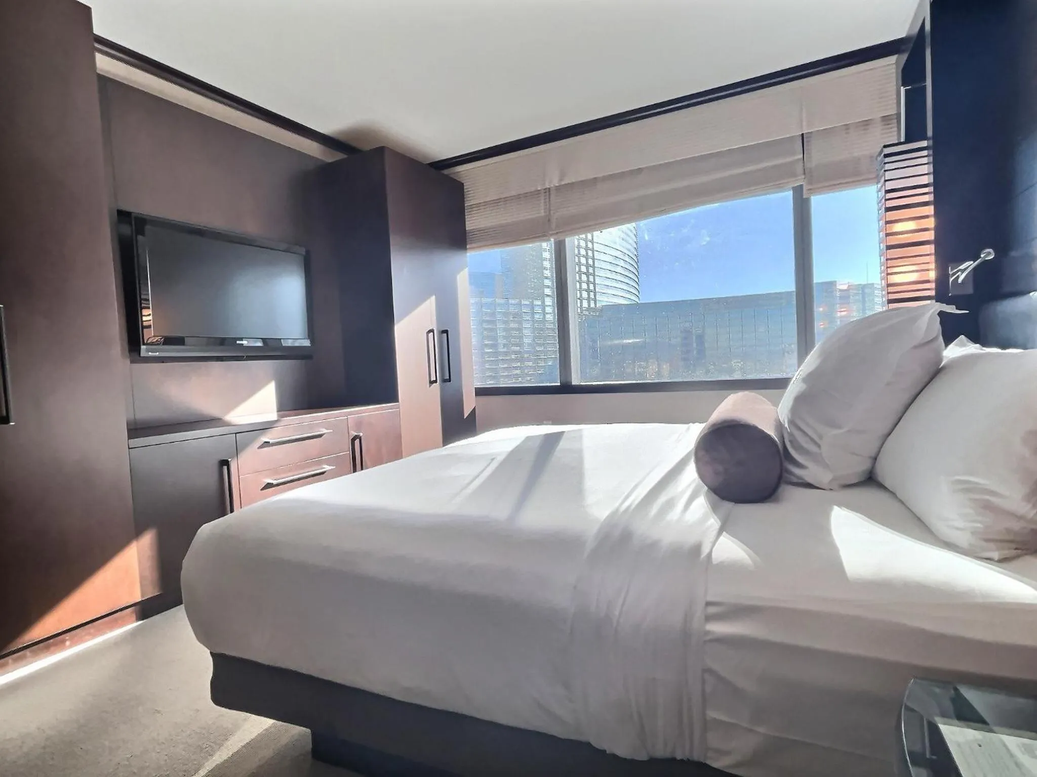 Bed in Jet Luxury at The Vdara