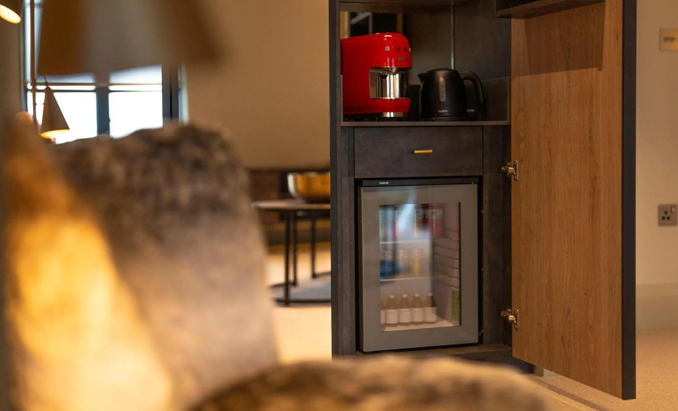 minibar in Bailiffgate Hotel