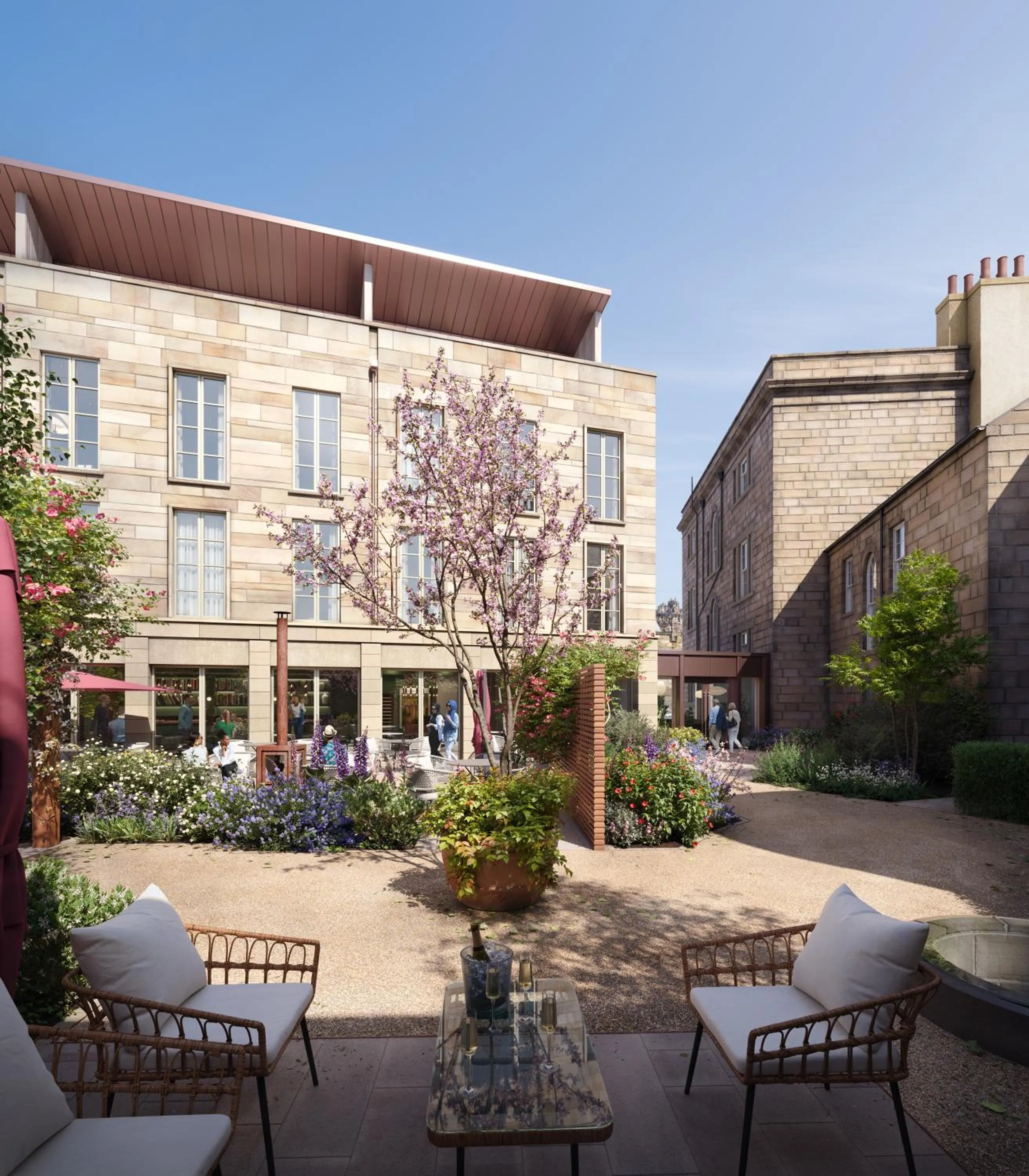 Property building in Bailiffgate Hotel