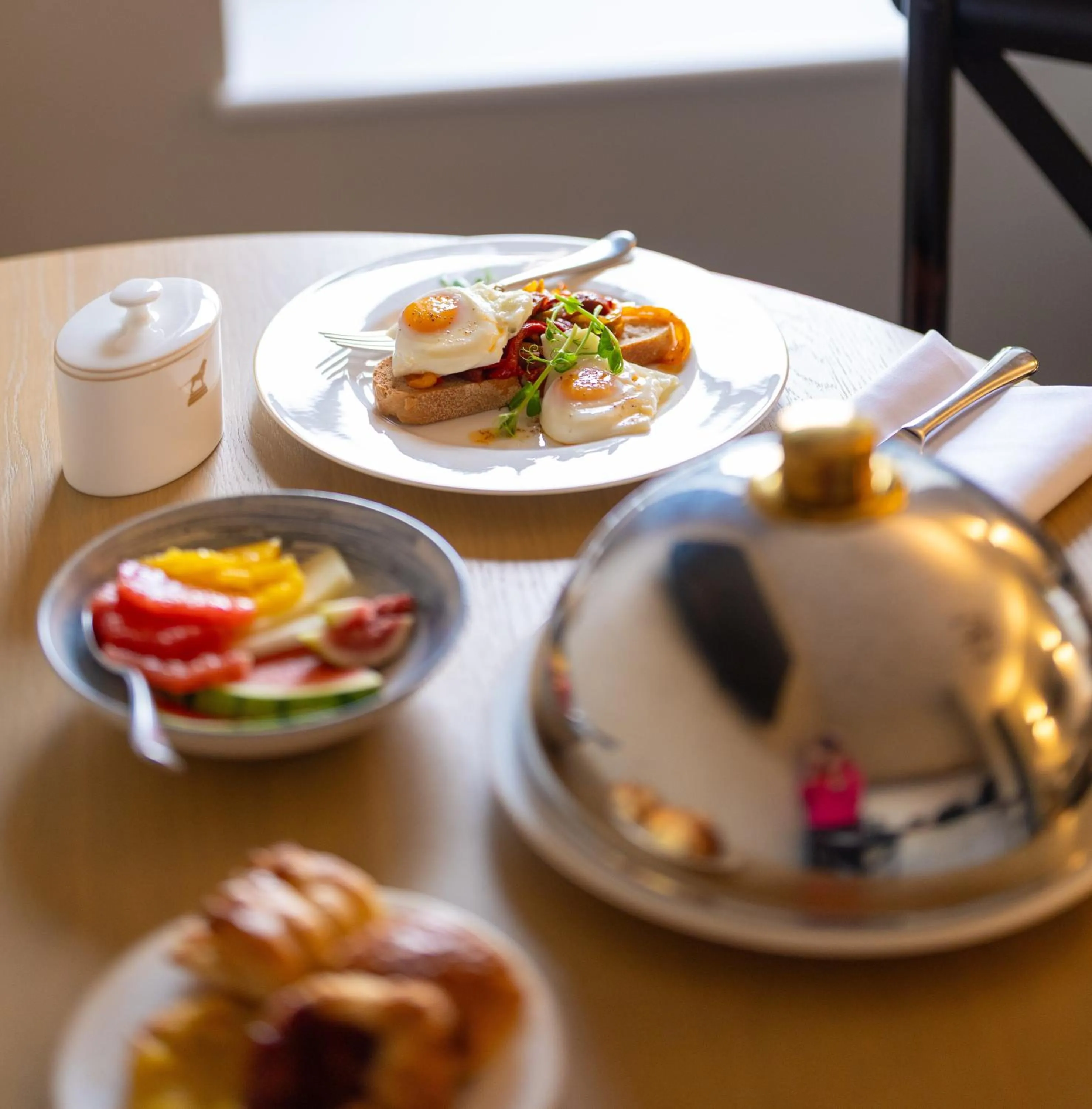 English/Irish breakfast in Bailiffgate Hotel