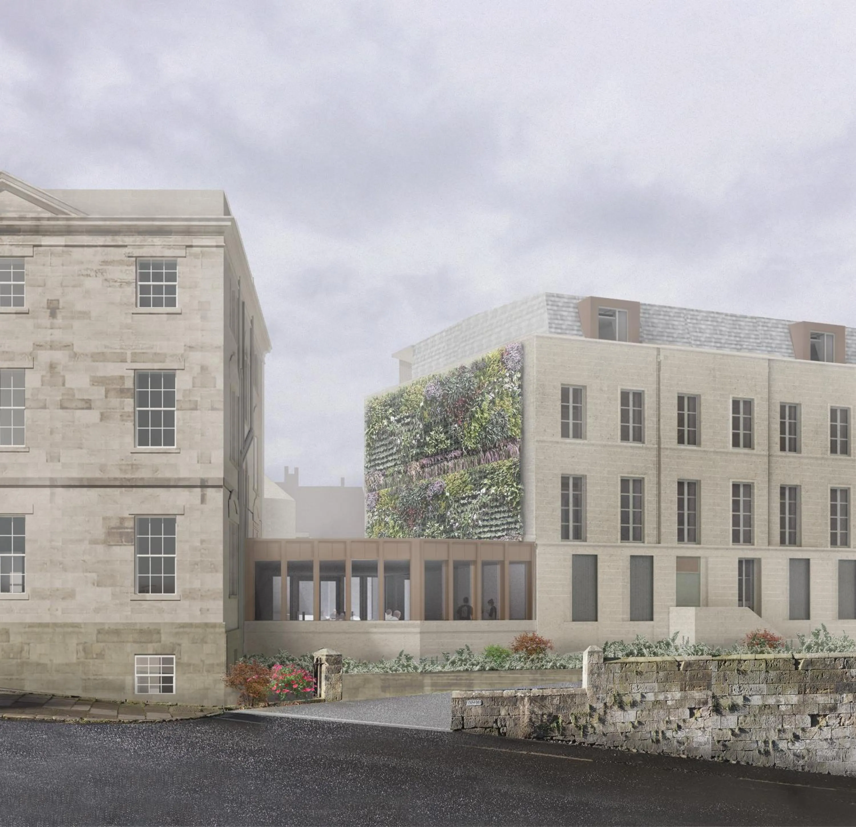 Property building in Bailiffgate Hotel