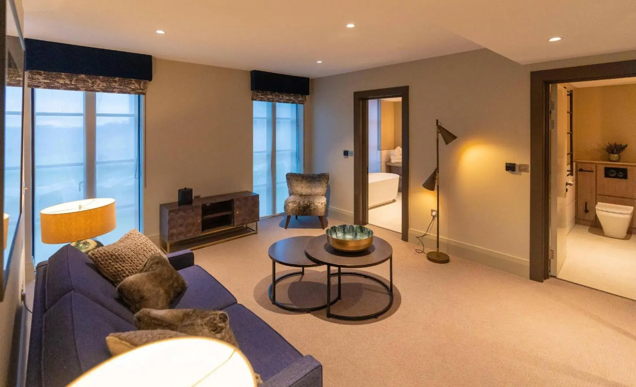 Seating area, Bed in Bailiffgate Hotel Seating area, Bed in Bailiffgate Hotel