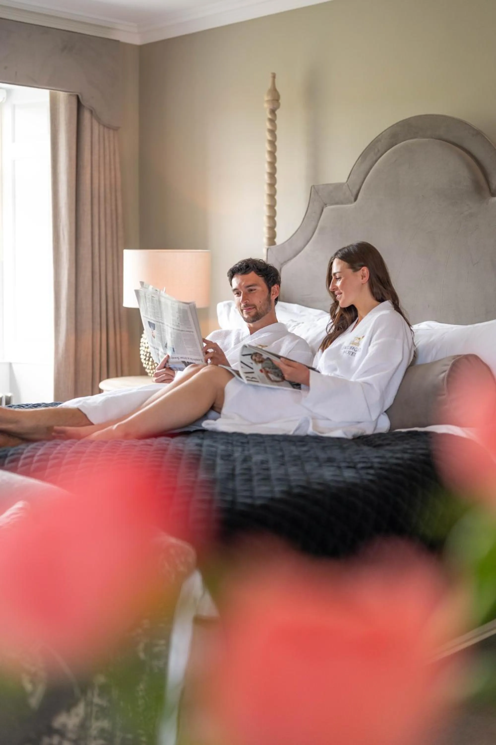 Bed in Bailiffgate Hotel