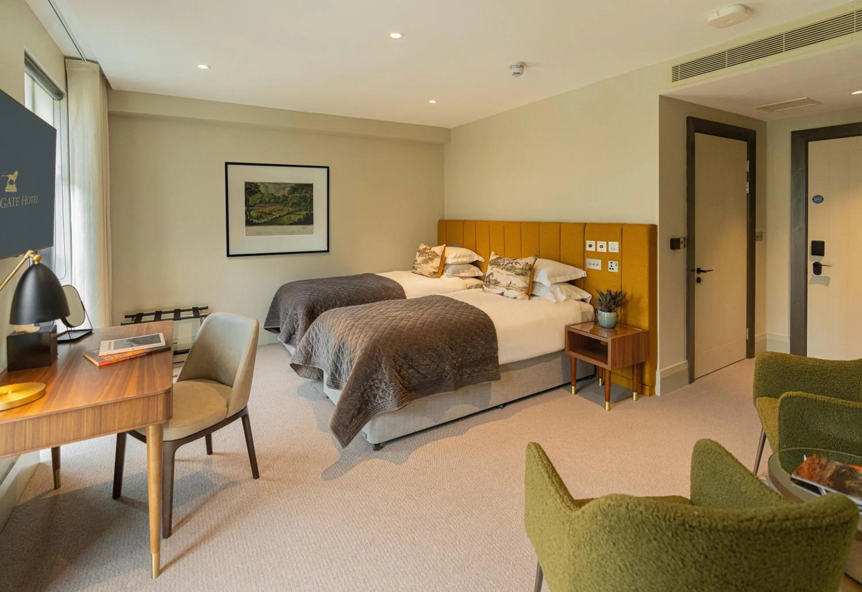 Bed in Bailiffgate Hotel