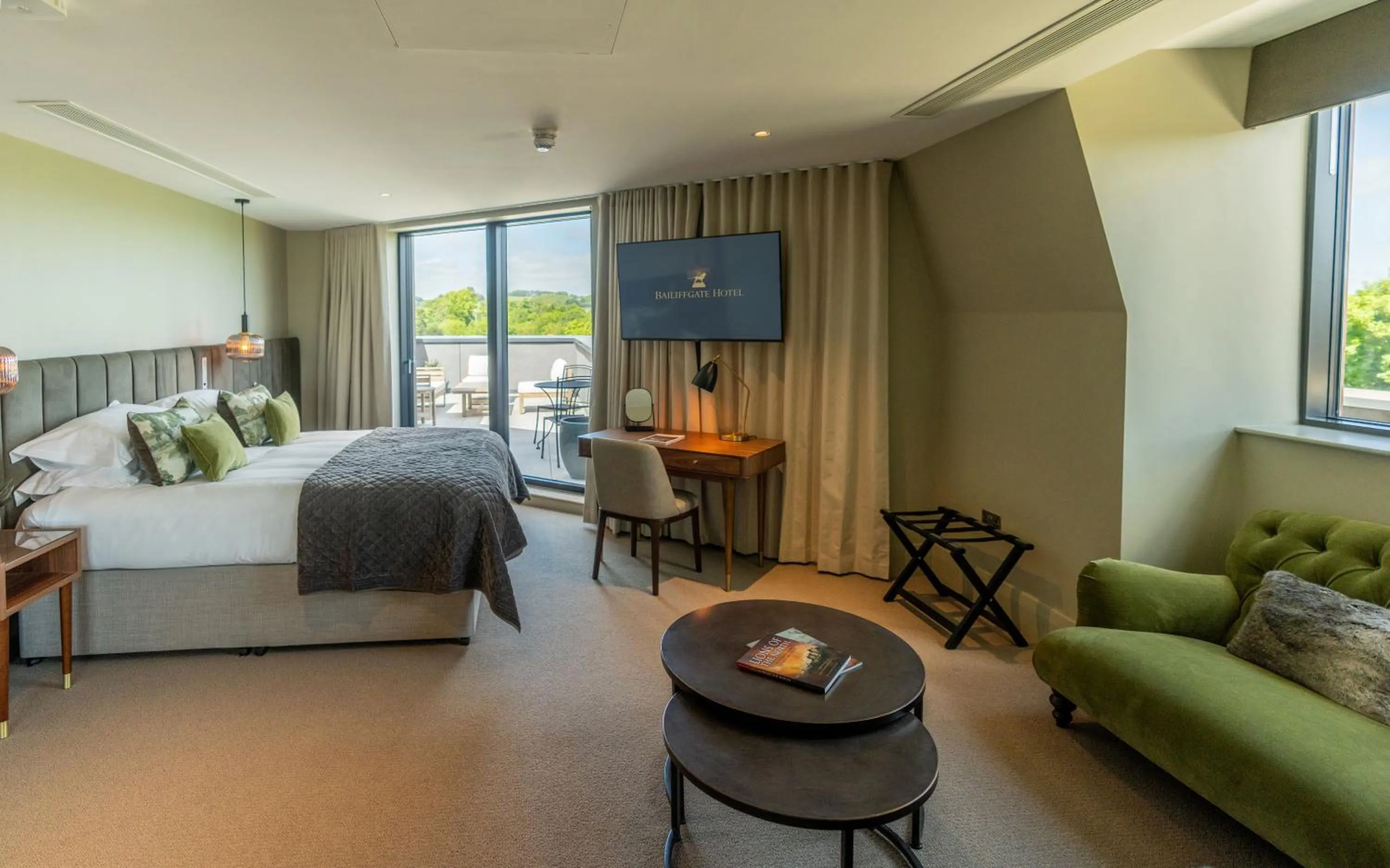 Bed in Bailiffgate Hotel