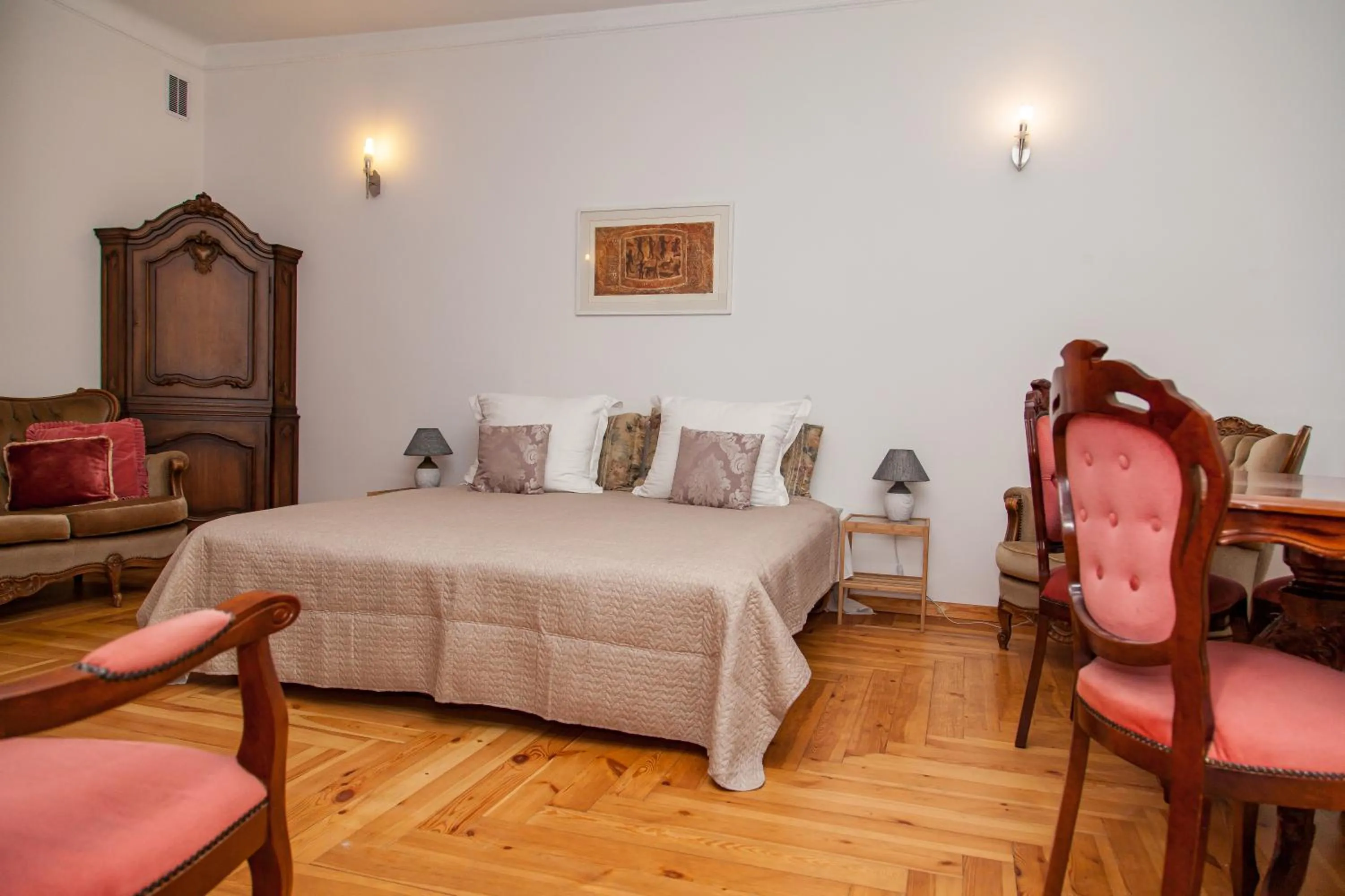 Living room, Bed in KaunasInn - AM