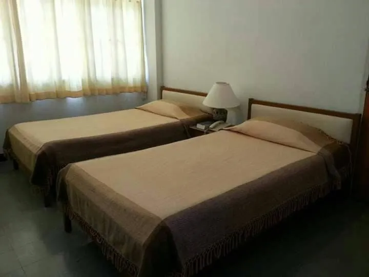Bed in YMCA International Hotel Chiangrai