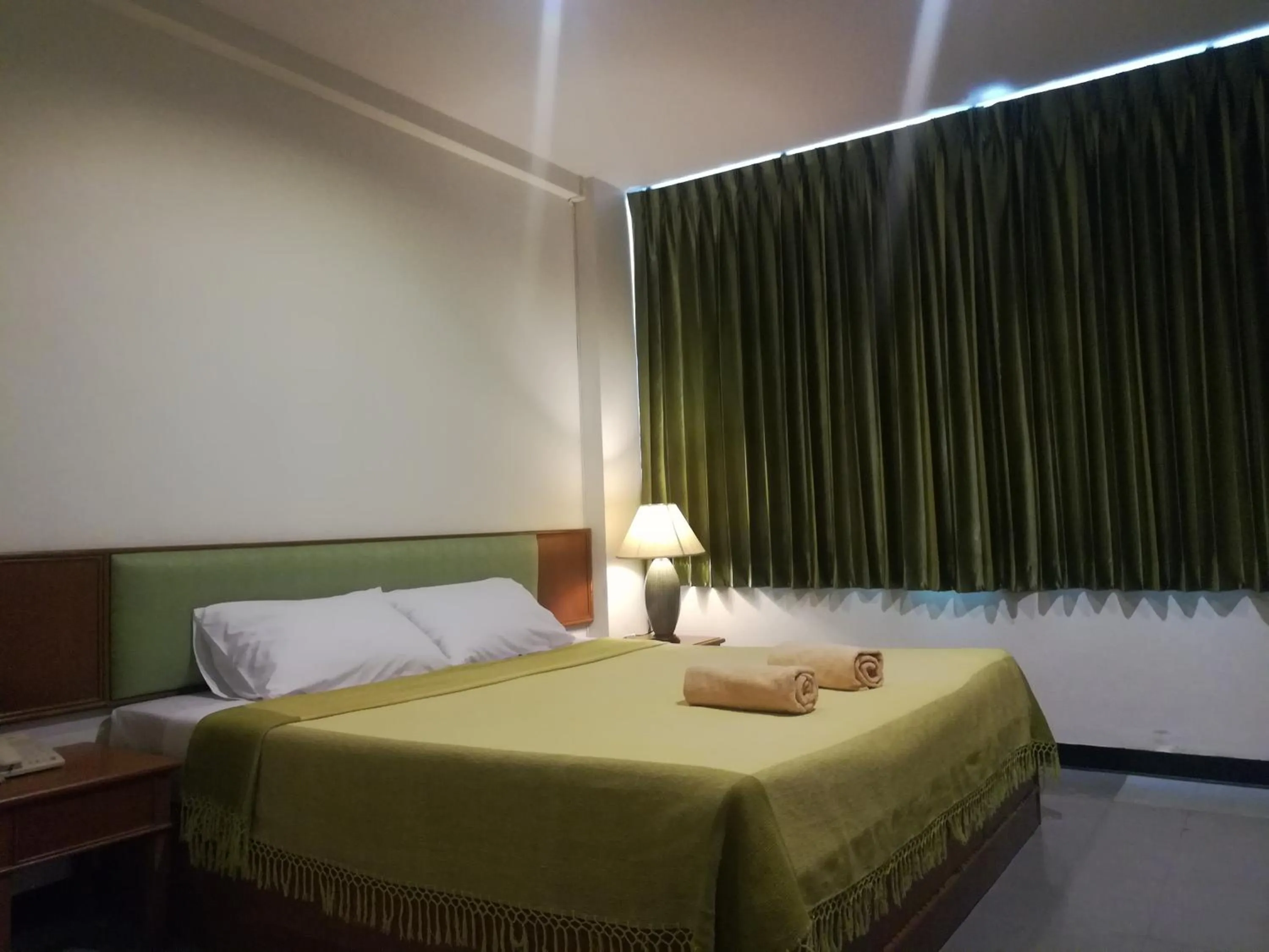 Bed in YMCA International Hotel Chiangrai