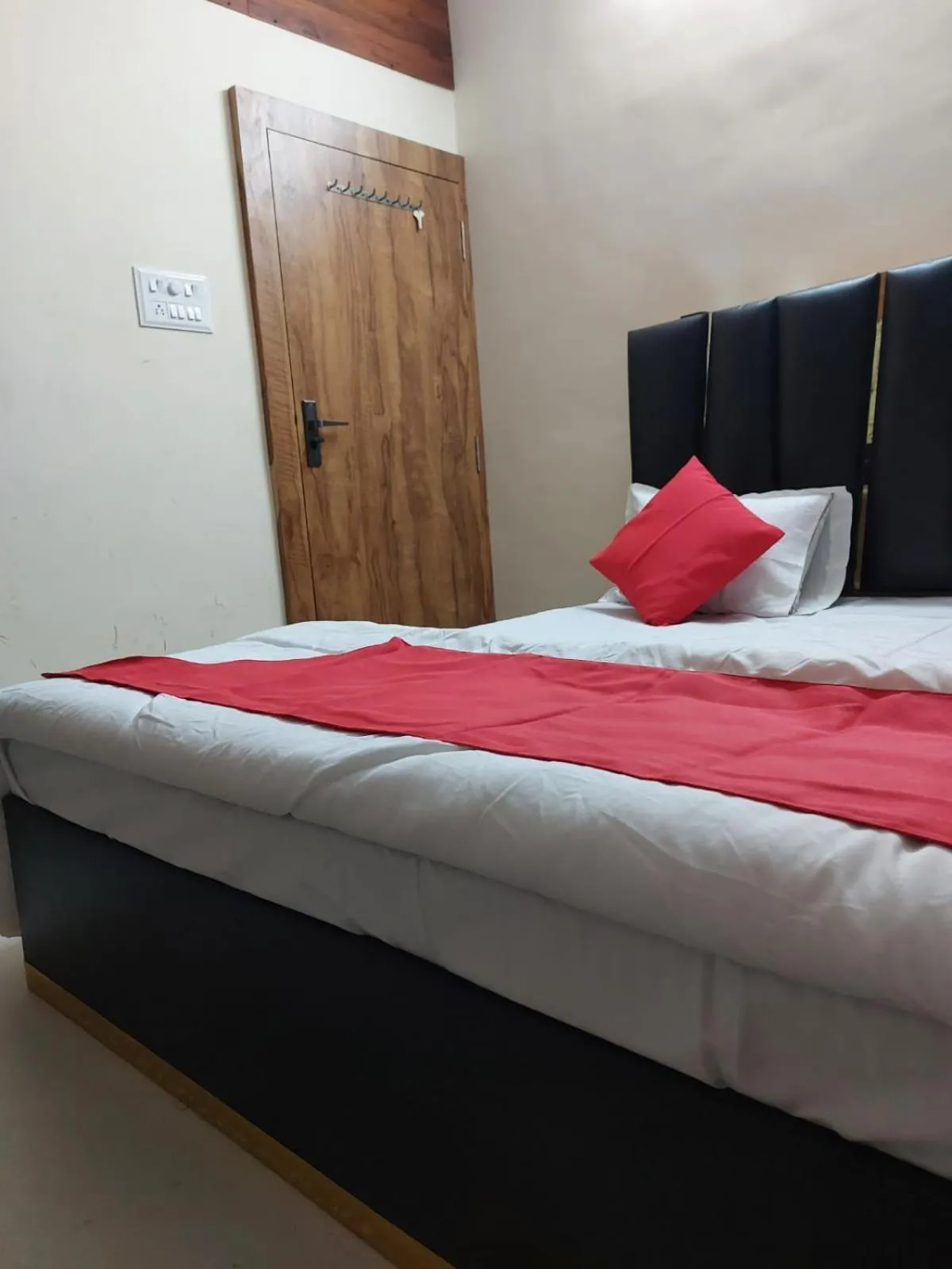 Bed in Parvati home stay