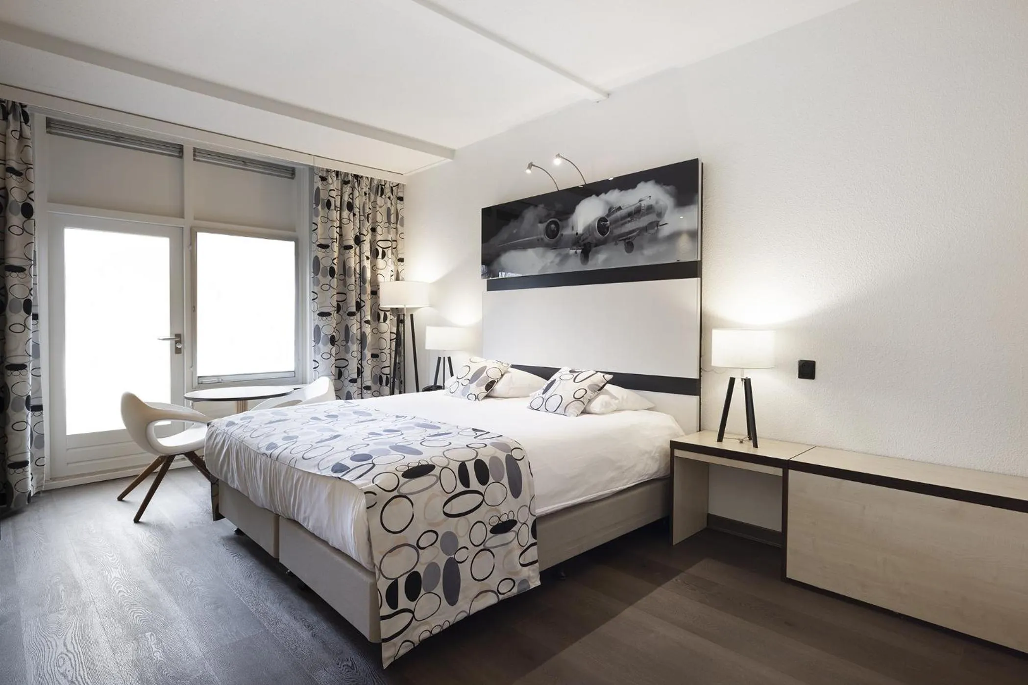 Bed in Hotel Mitland