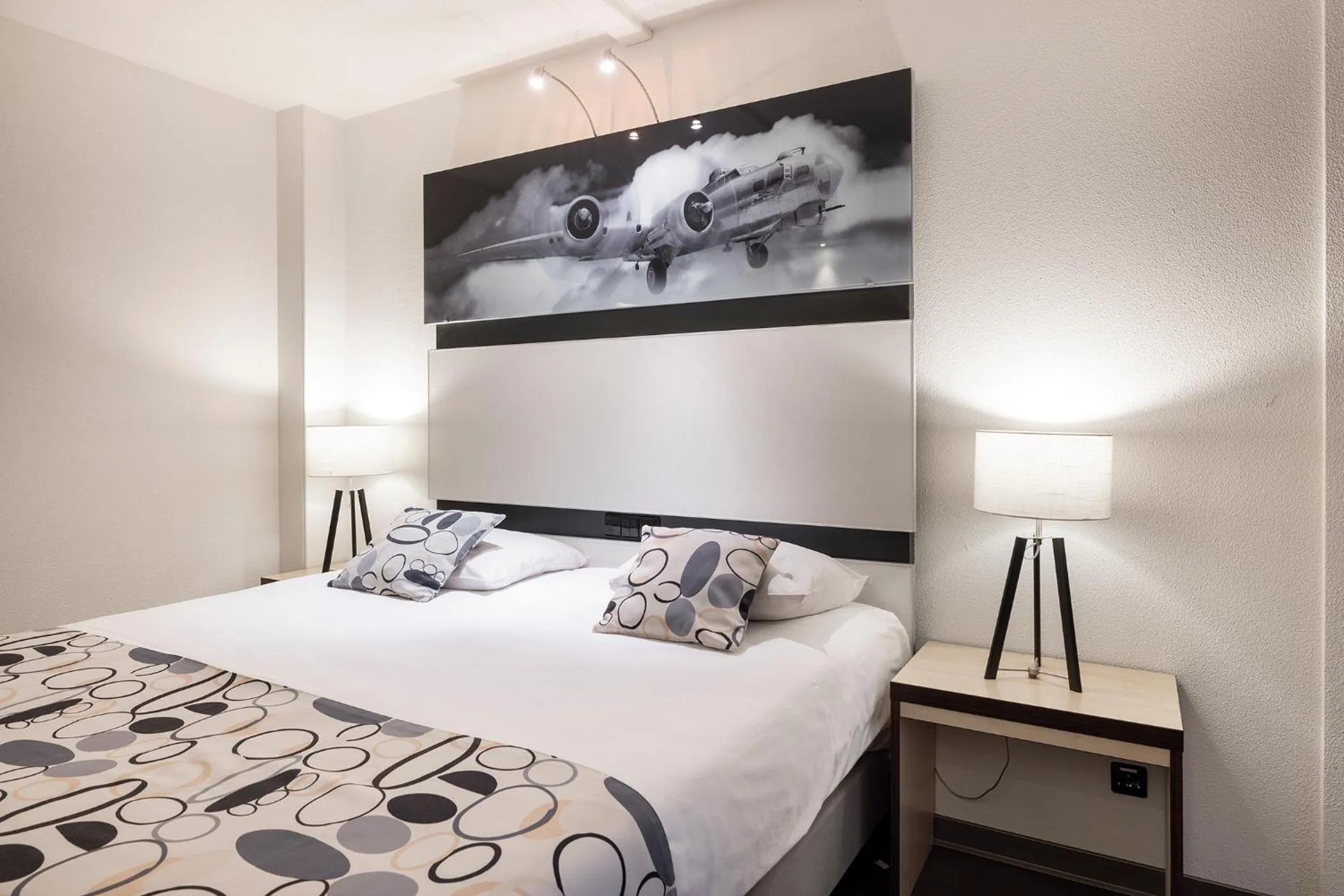 Bed in Hotel Mitland