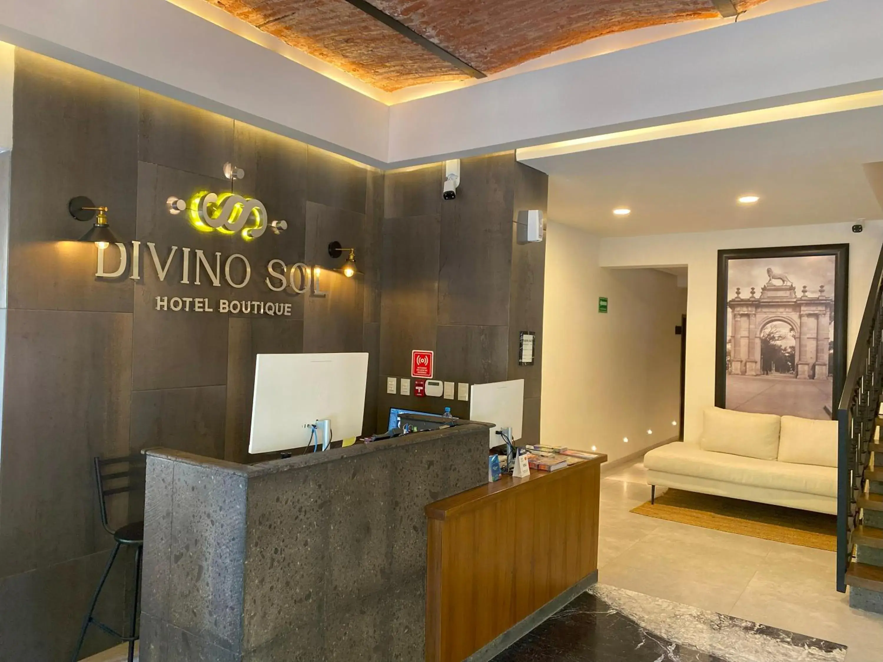 Lobby or reception in Hotel Boutique Divino Sol Lobby or reception in Hotel Boutique Divino Sol